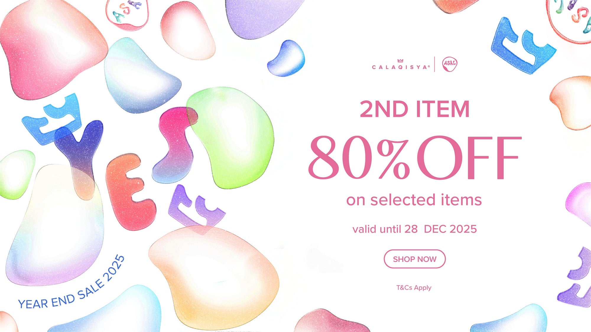 Buy 1, Get 2nd at 80% Off