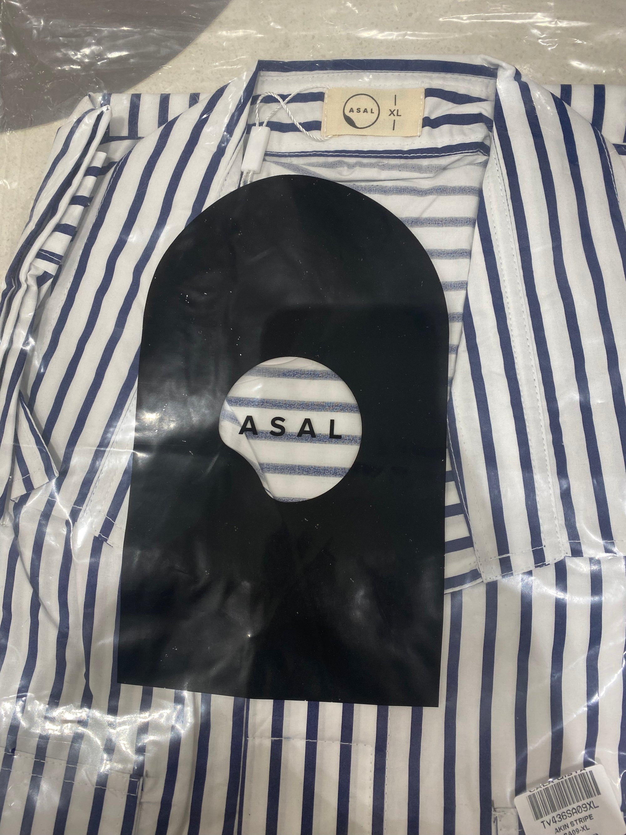 AKIN STRIPE SHIRT(SA09/XL)