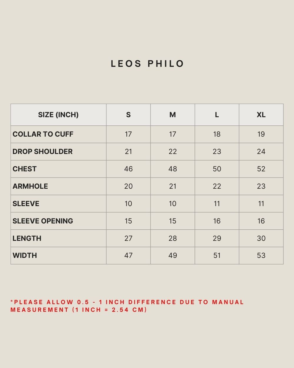 LEOS PHILO IN OFF WHITE