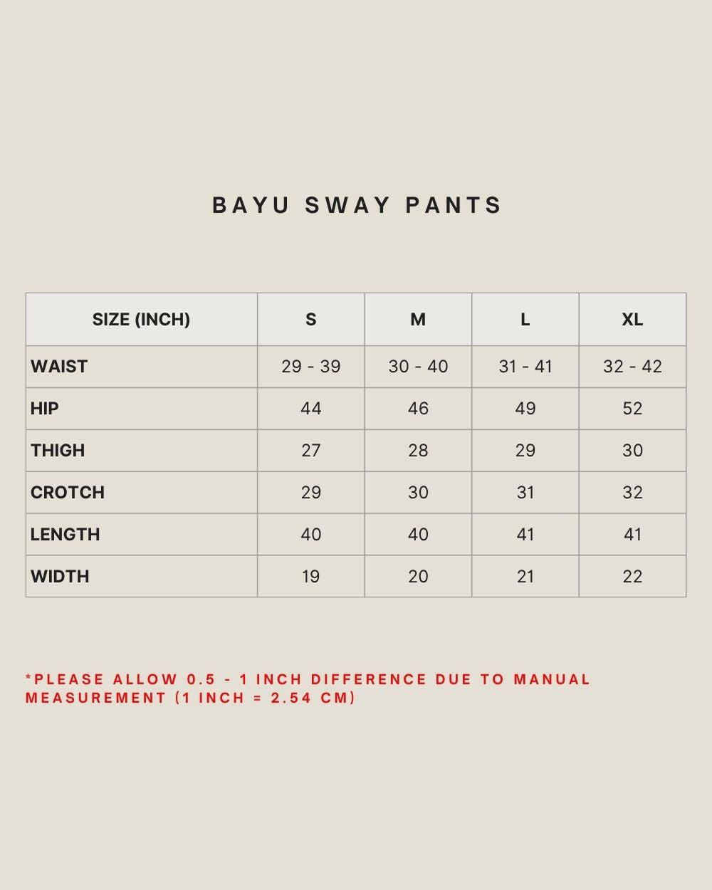 BAYU SWAY PANTS IN CROISSANT