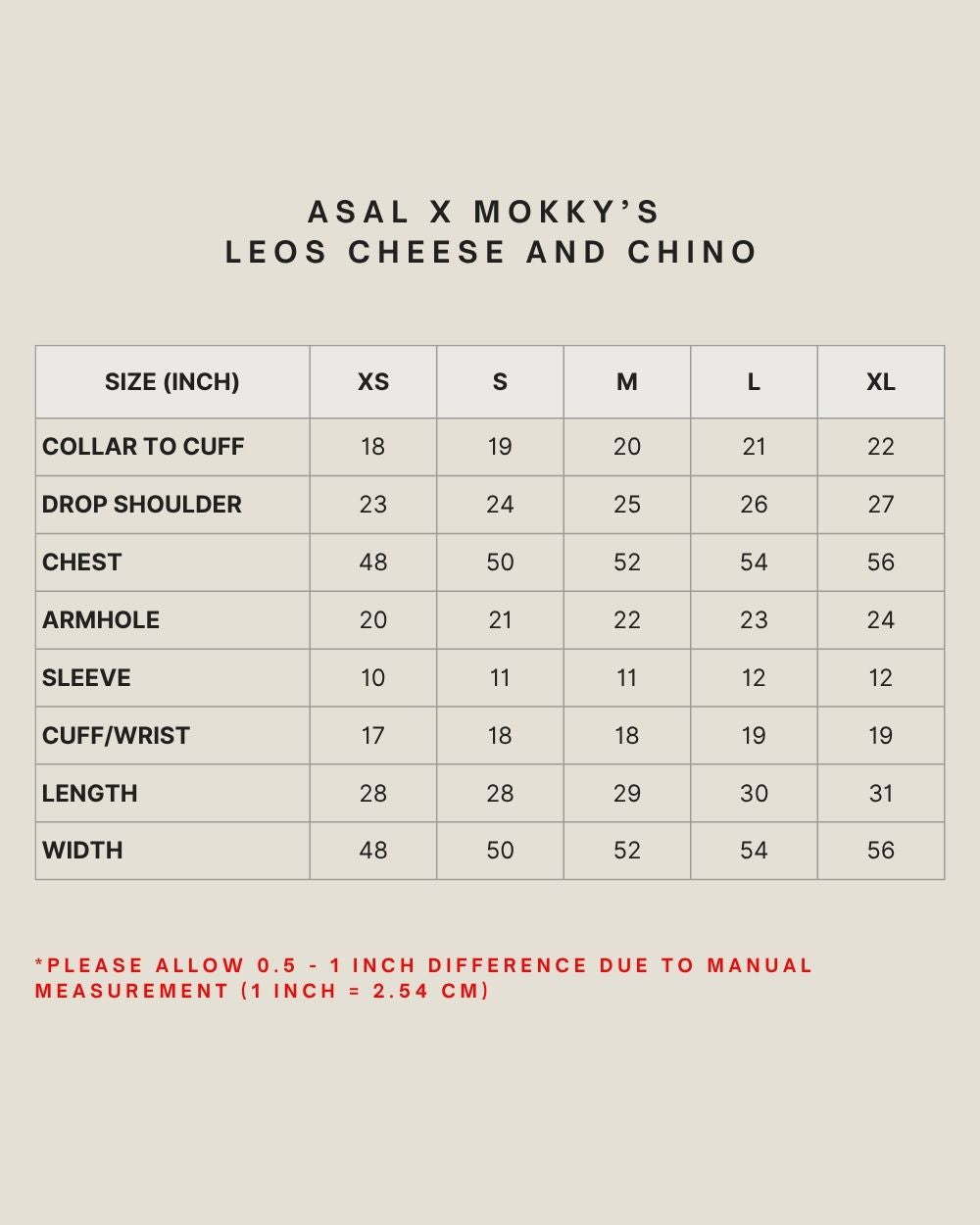 ASAL X MOKKY'S LEOS CHEESE AND CHINO IN BLACK