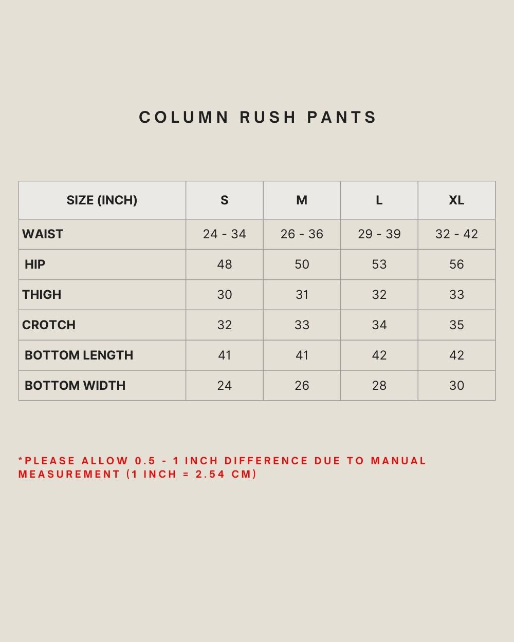 COLUMN RUSH PANTS IN CASTLE WALL