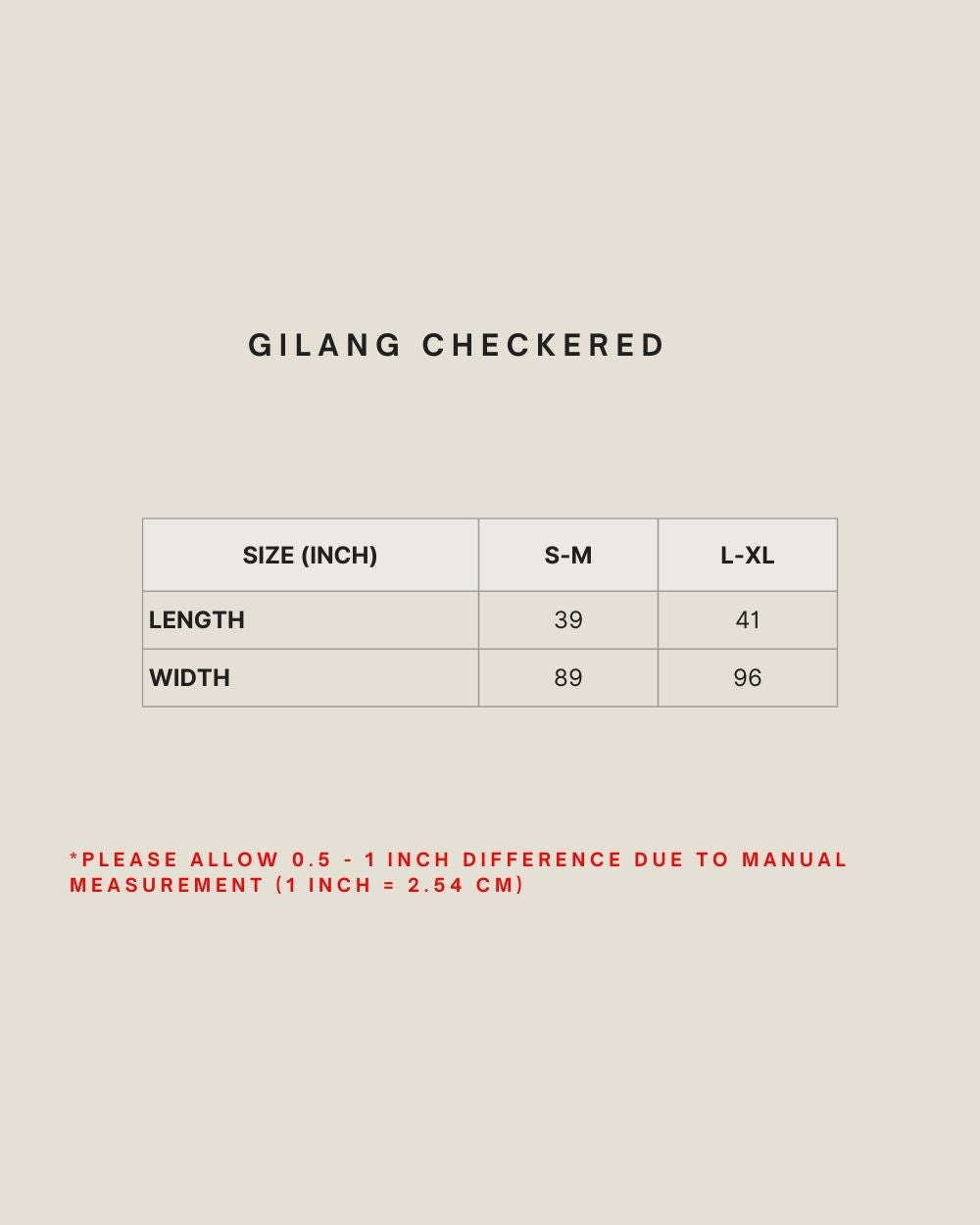 GILANG CHECKERED (SAMPING) IN CORNHUSK