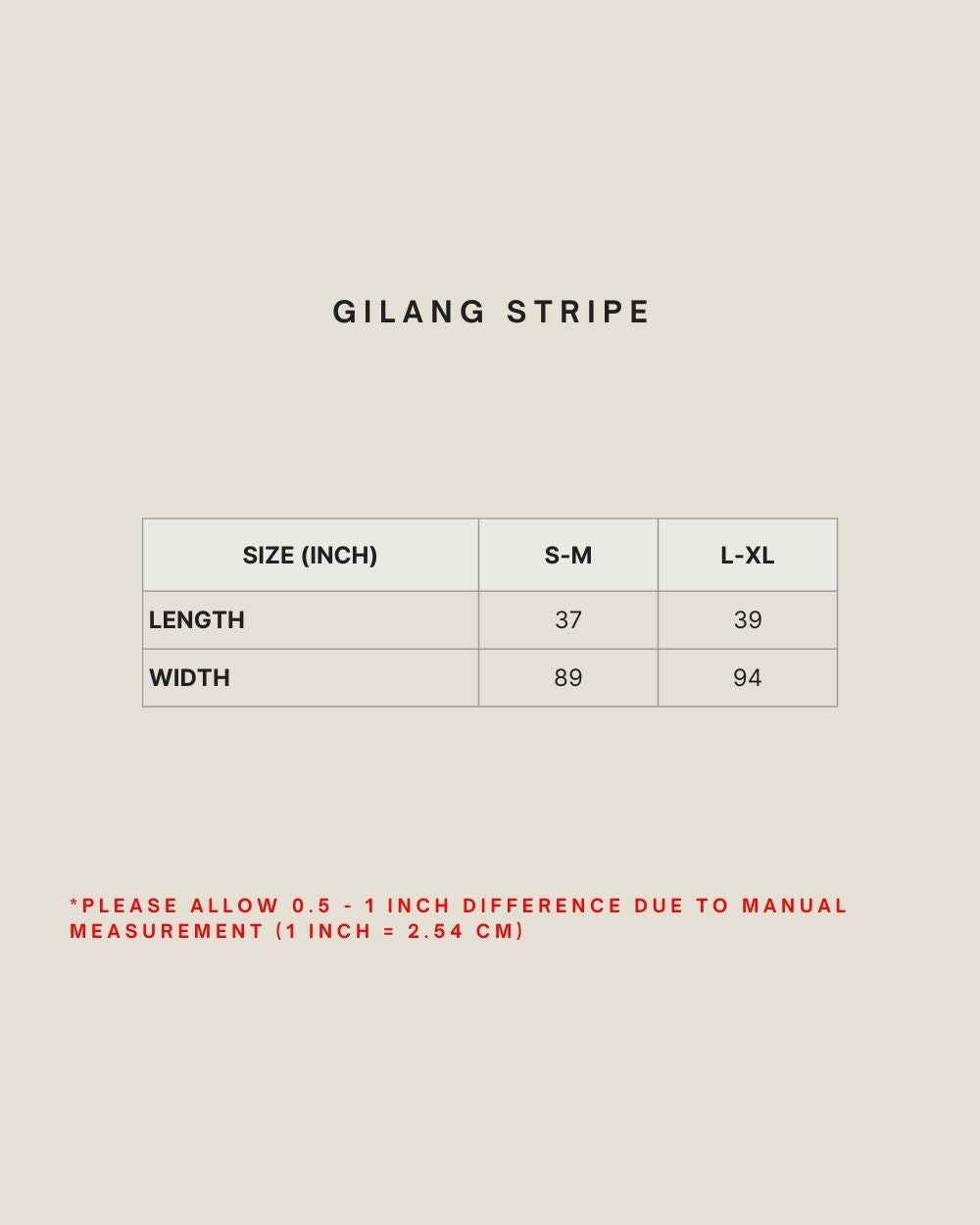 GILANG STRIPE (SAMPING) IN FIRED BRICK