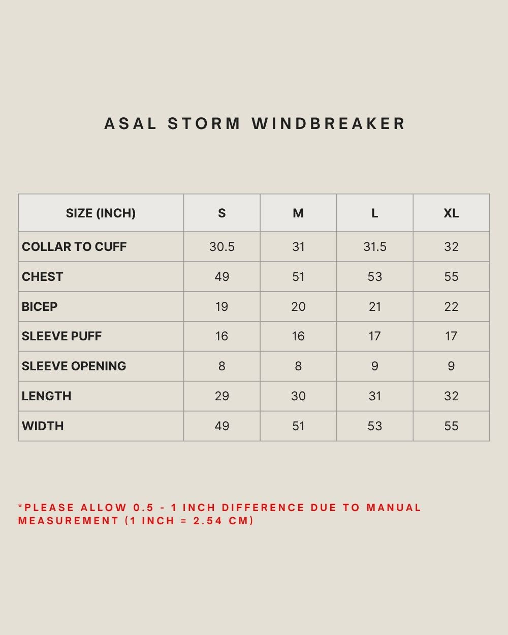 ASAL STORM WINDBREAKER IN MAUVEWOOD
