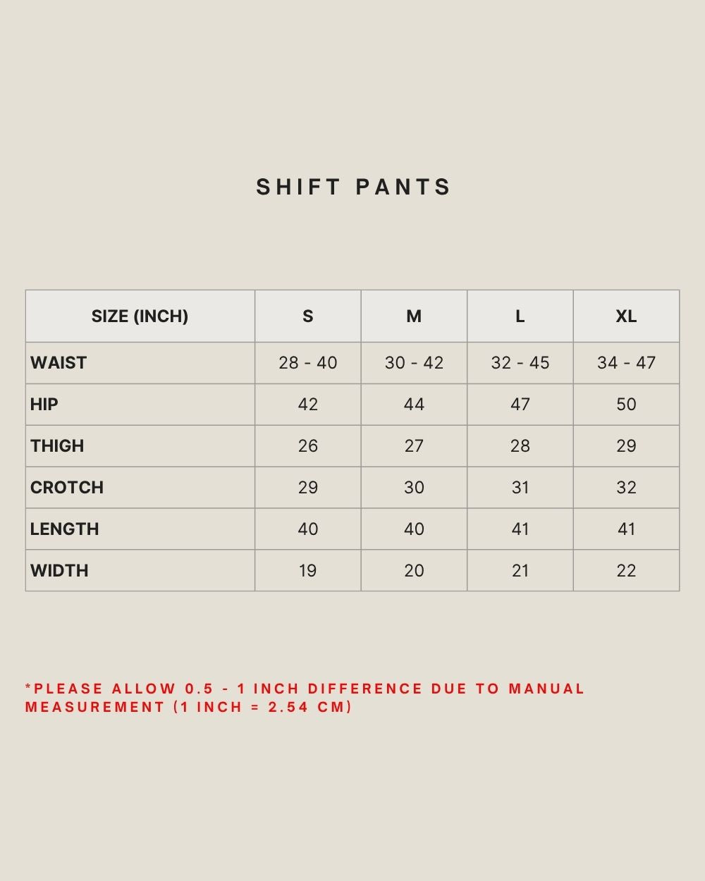 ASAL SHIFT PANTS IN BISCOTTI