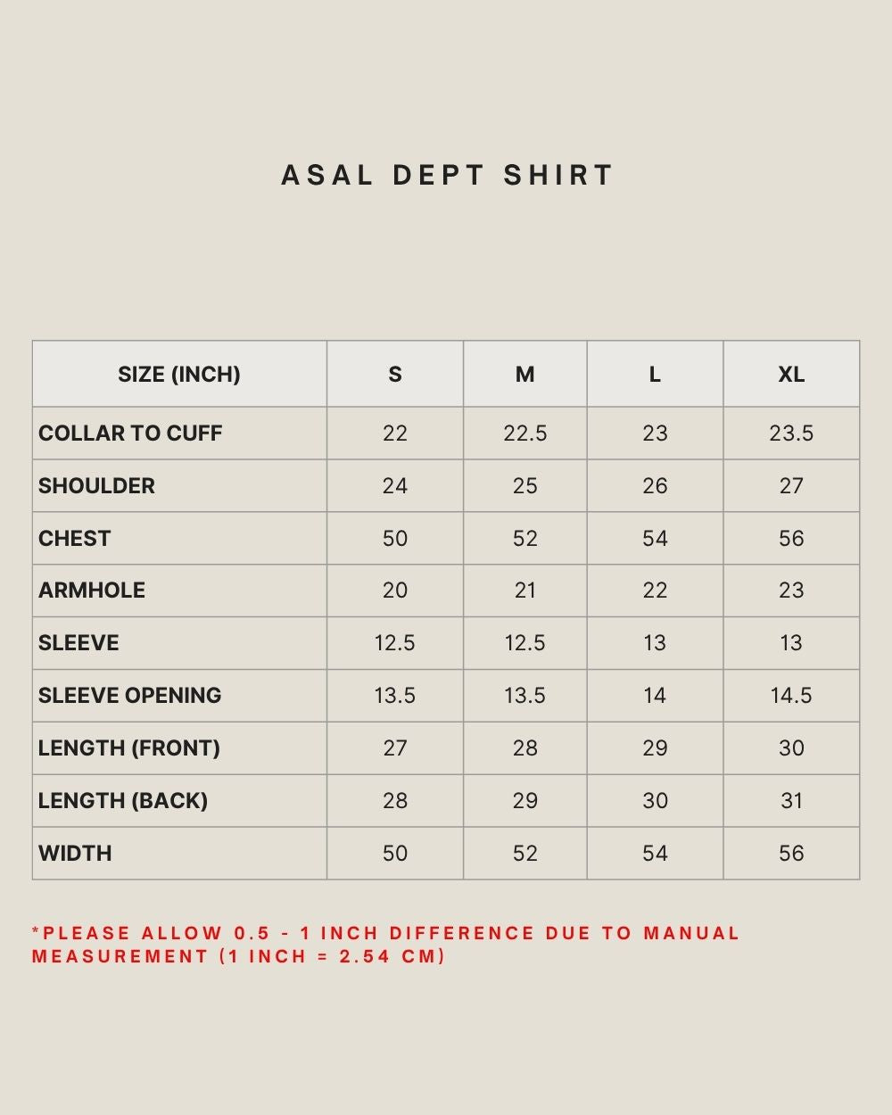 ASAL DEPT SHIRT IN COFFEE BEAN