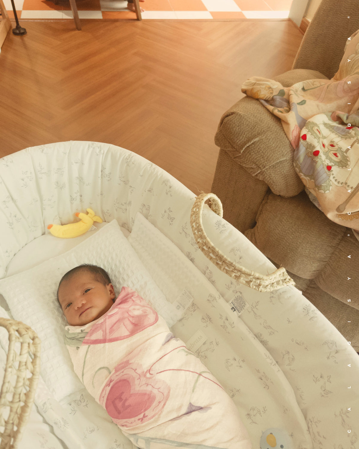 LOVE LETTERS BONNIE SWADDLE CLASSIC 2.0 IN AFTERGLOW