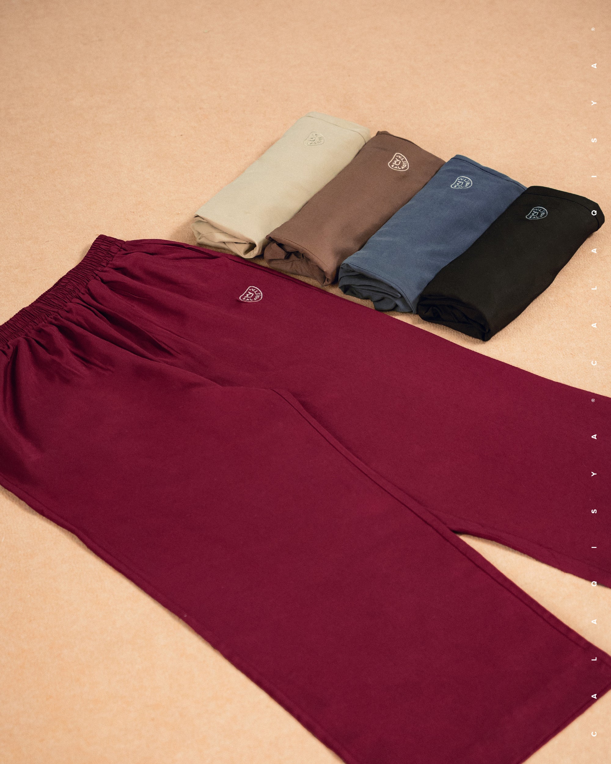 AKAAR PANTS IN BIKING RED