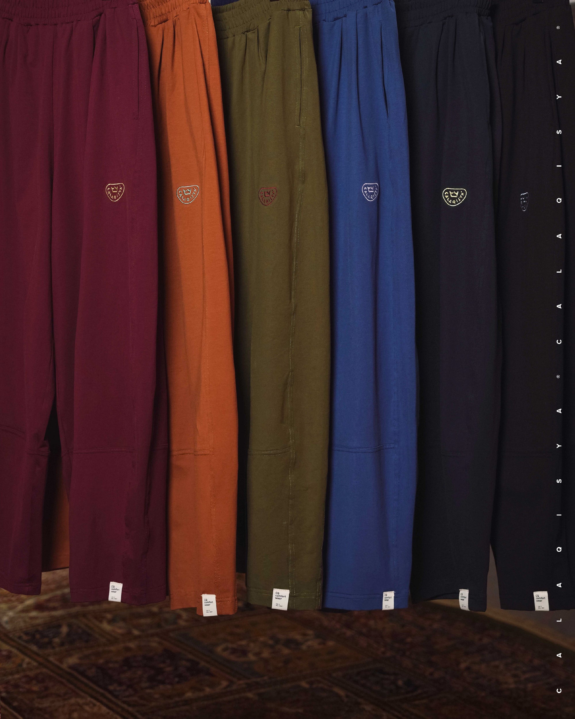 CLOUD COCOON PANTS IN TAWNY PORT