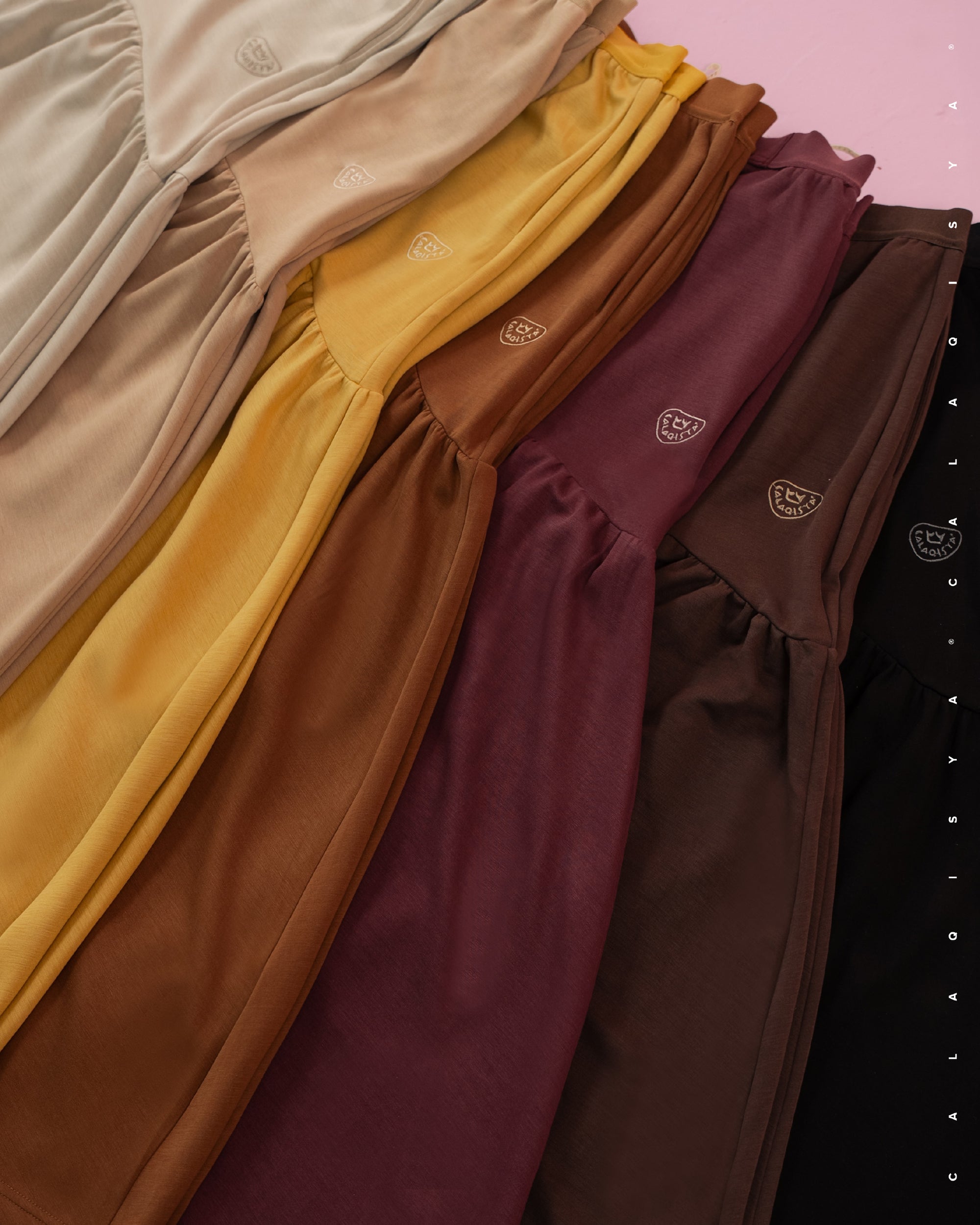 CAILY RUSH SKIRT IN ARGAN OIL