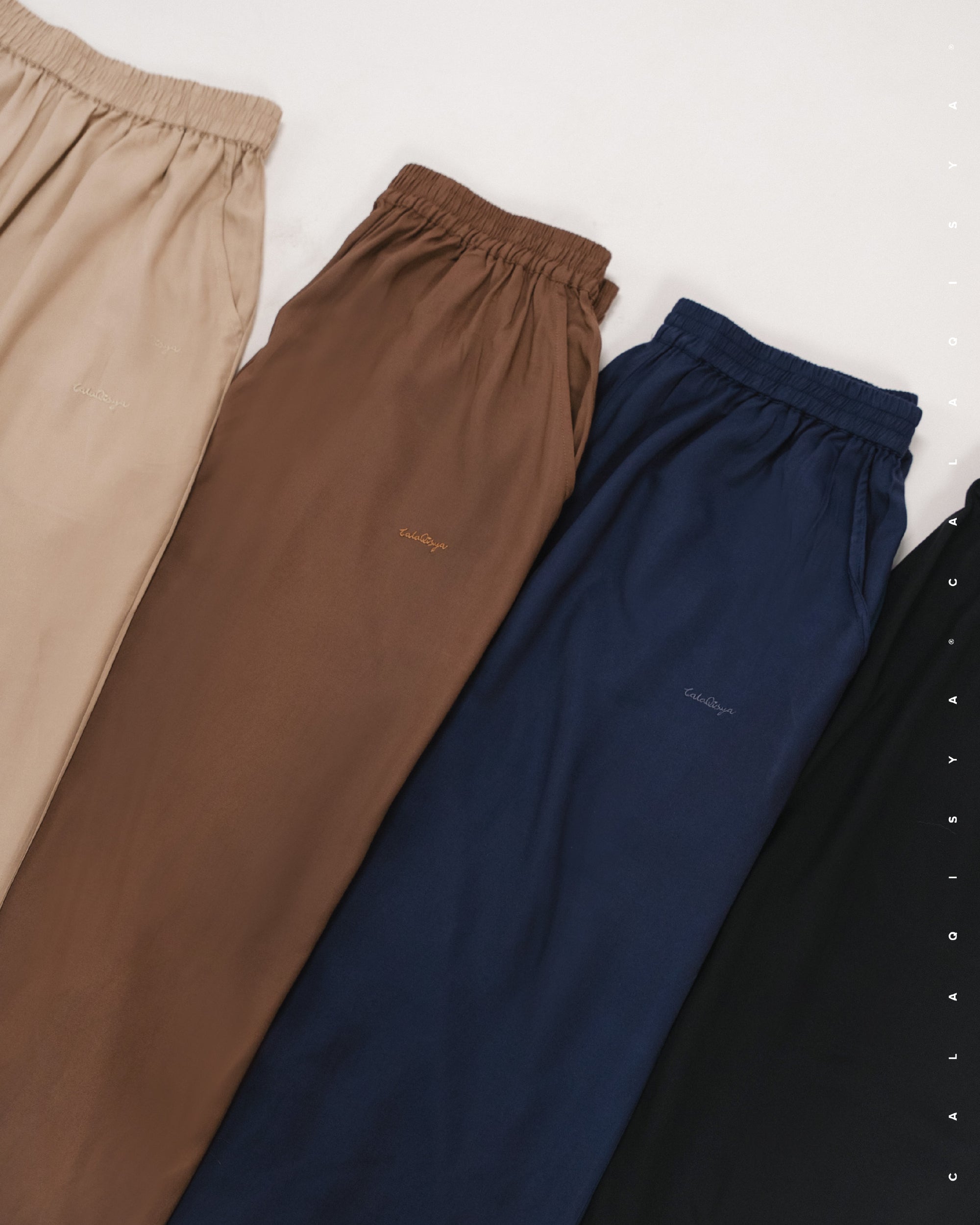 AKAAR PANTS IN DARK SAPPHIRE