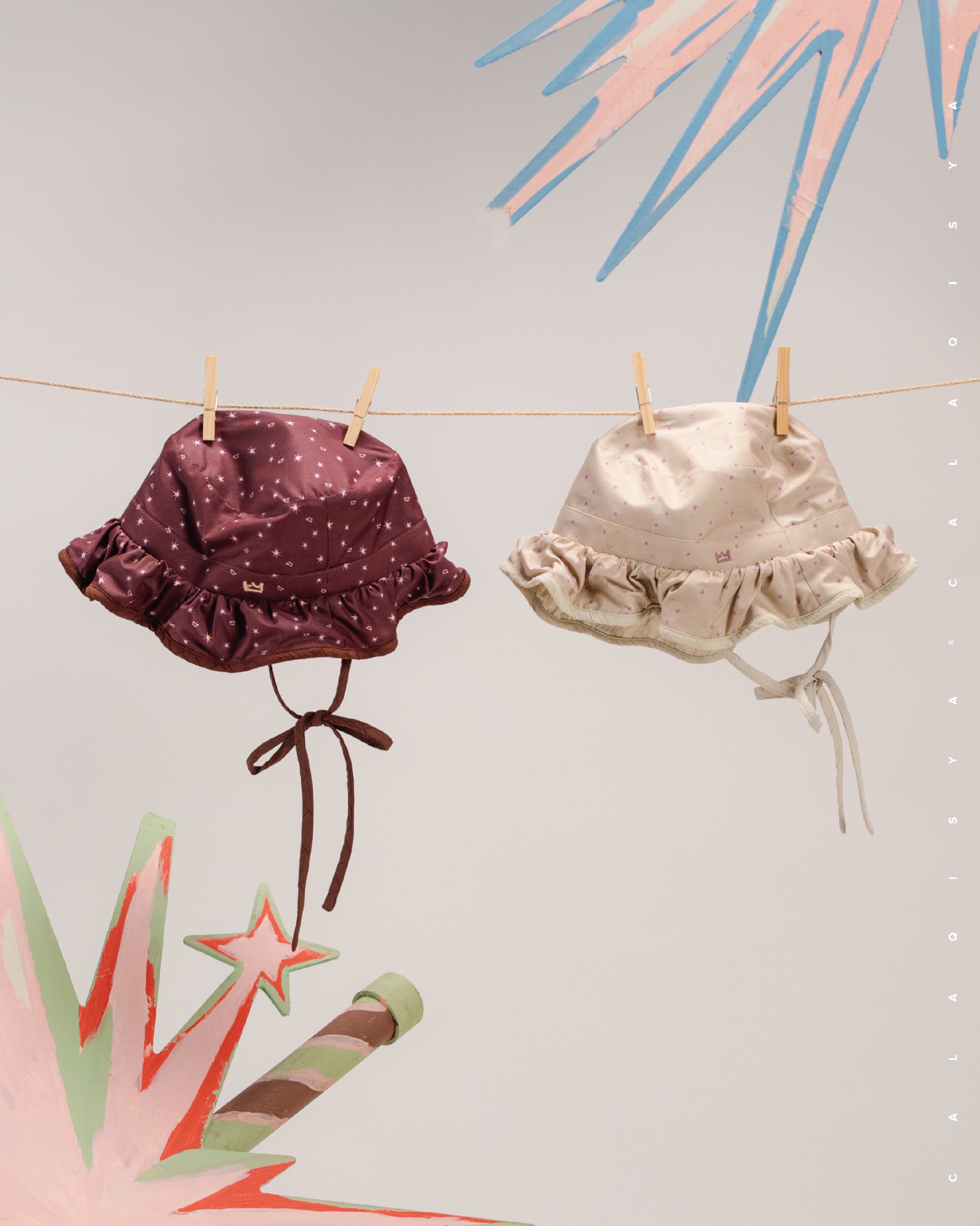 MAISON LUMIERE BUCKET HAT IN CINNAMON