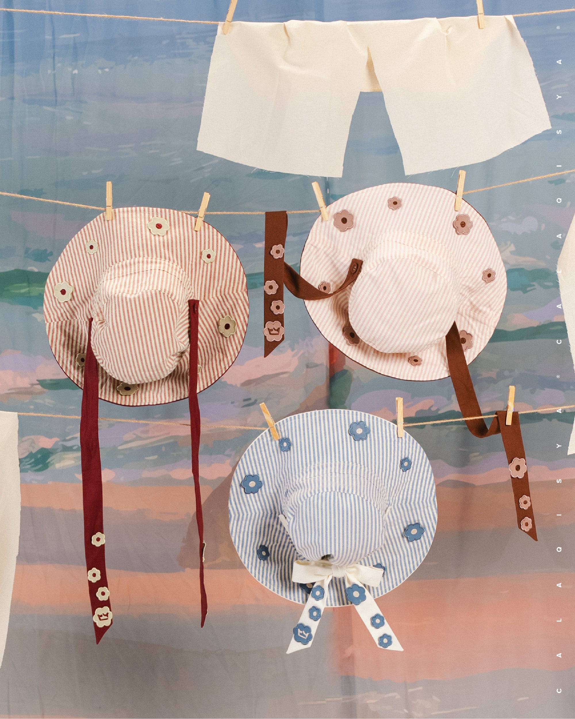 CQ X MACHINO BUCKET HAT IN PRISTINE