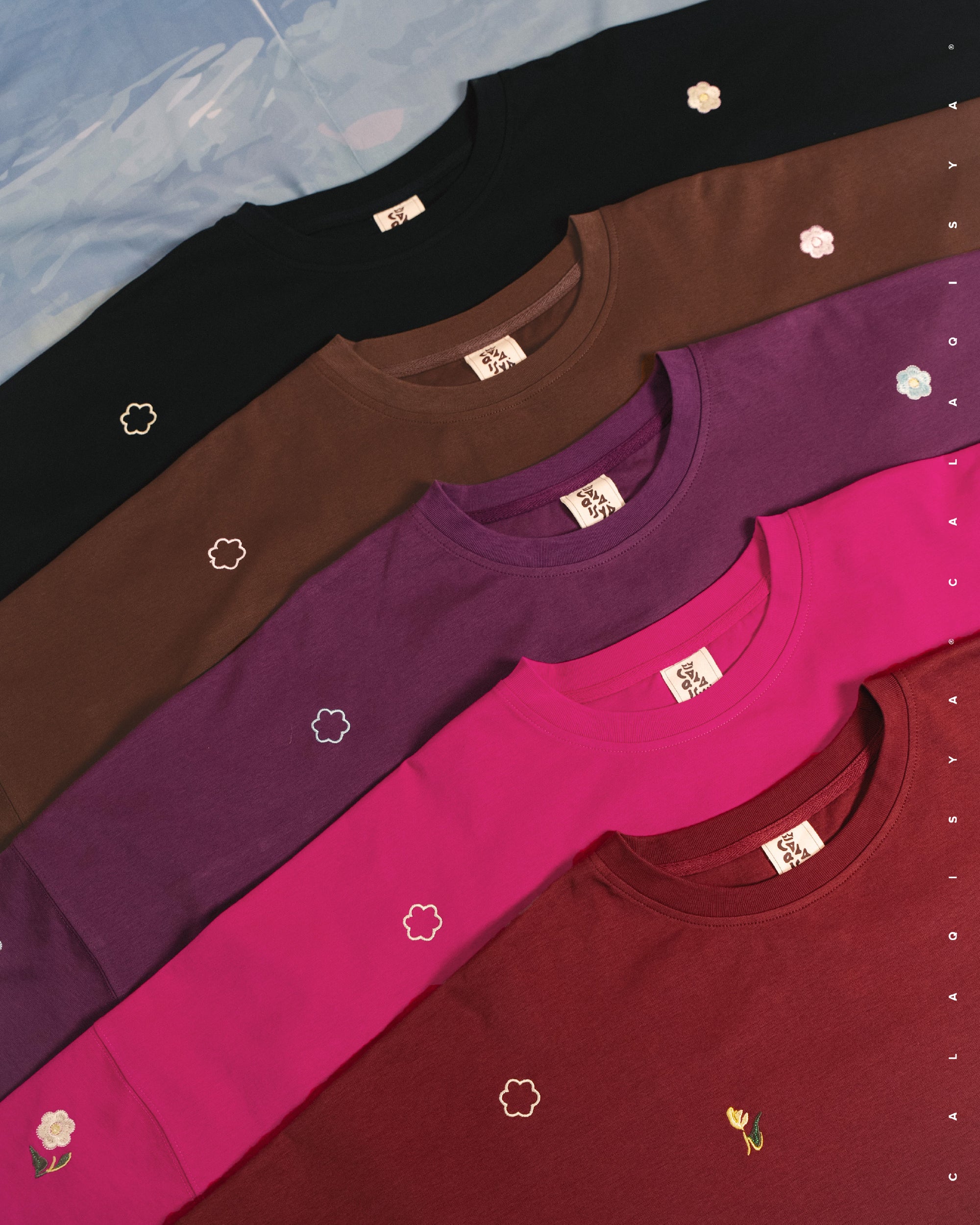 CQ X MACHINO CLOUD NIMBLE SHIRT (EMBROIDERY) IN DOWNTOWN BROWN