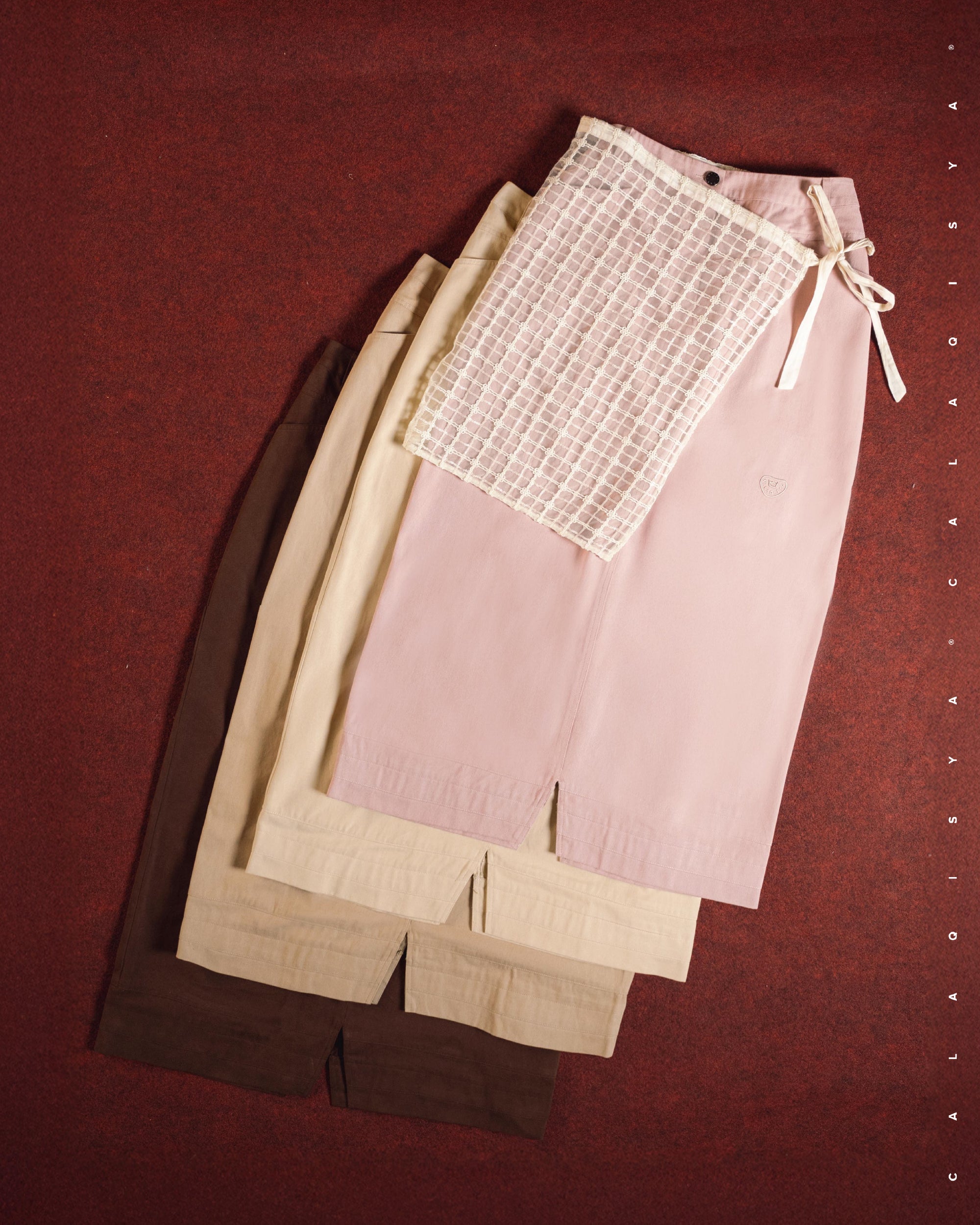 RANCH COOP SKIRT 2.0 IN MELLOW ROSE