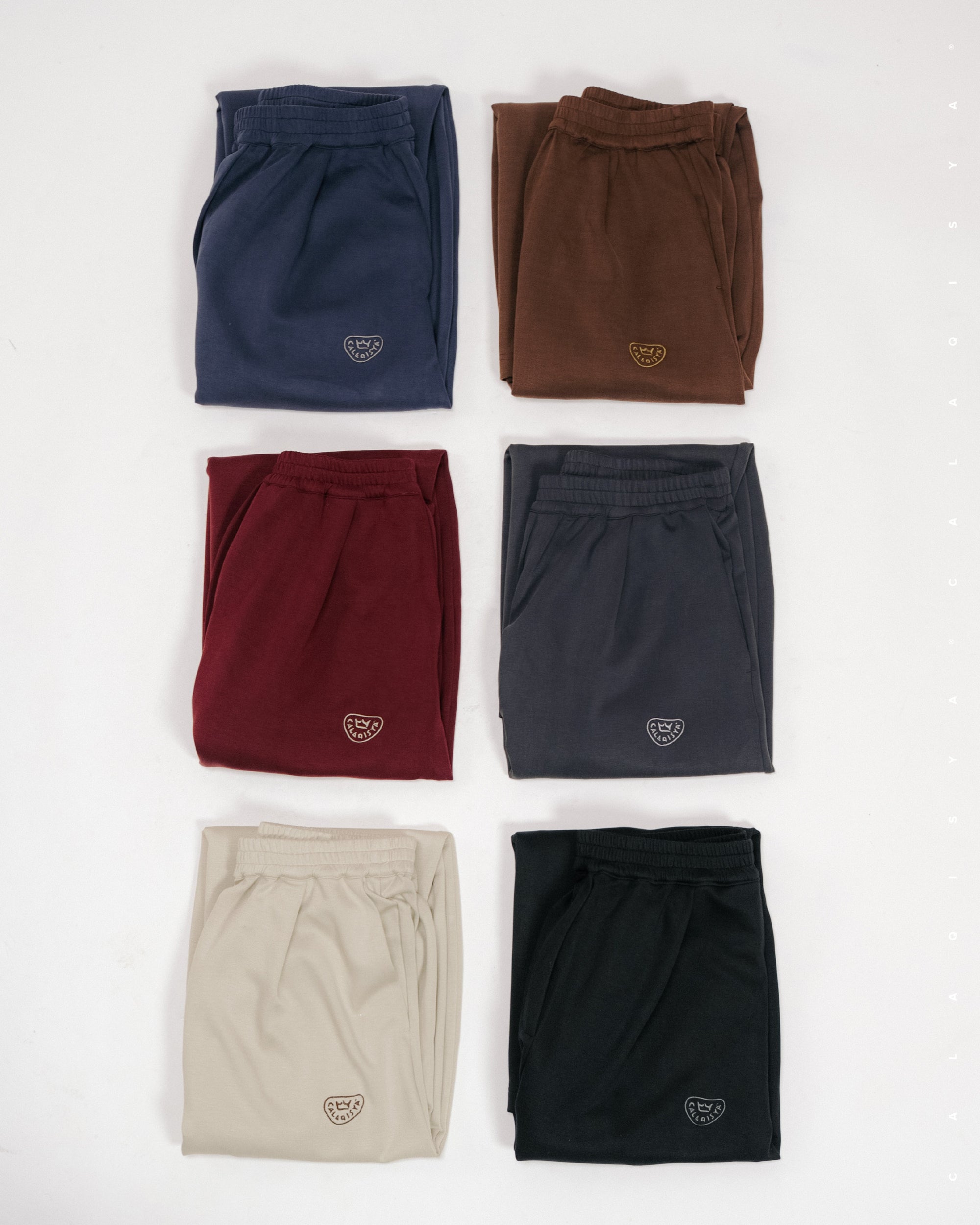 RUSH COCOON PANTS IN OBSIDIAN