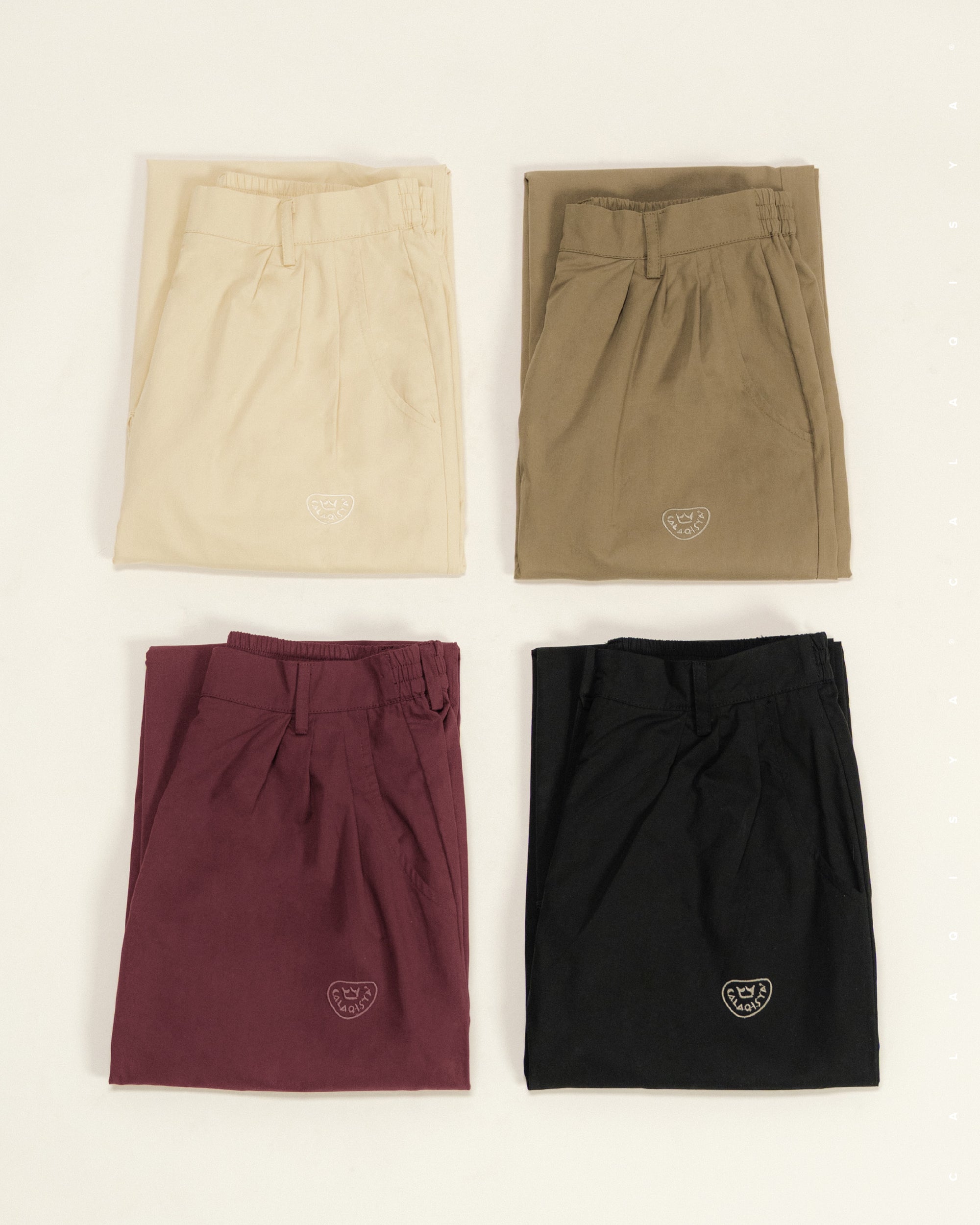 KORA PANTS (100% COTTON) IN BREEN