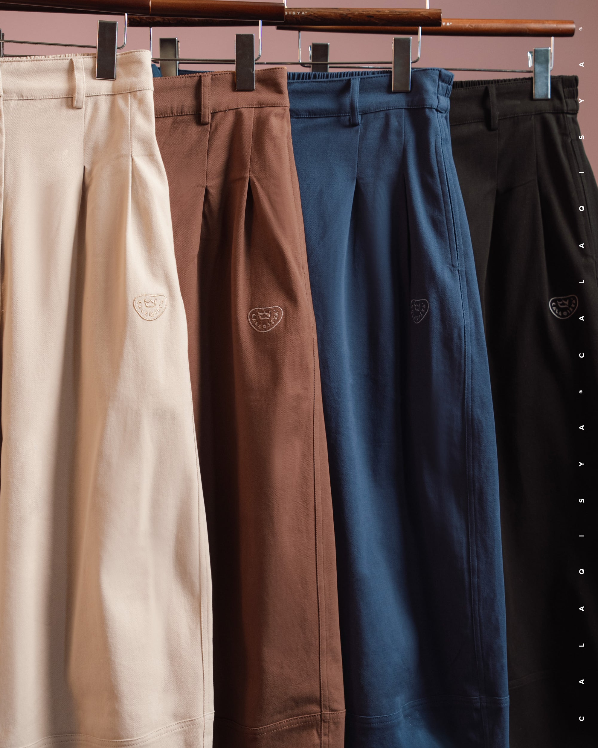 BFSCT COCOON PANTS IN BLACK