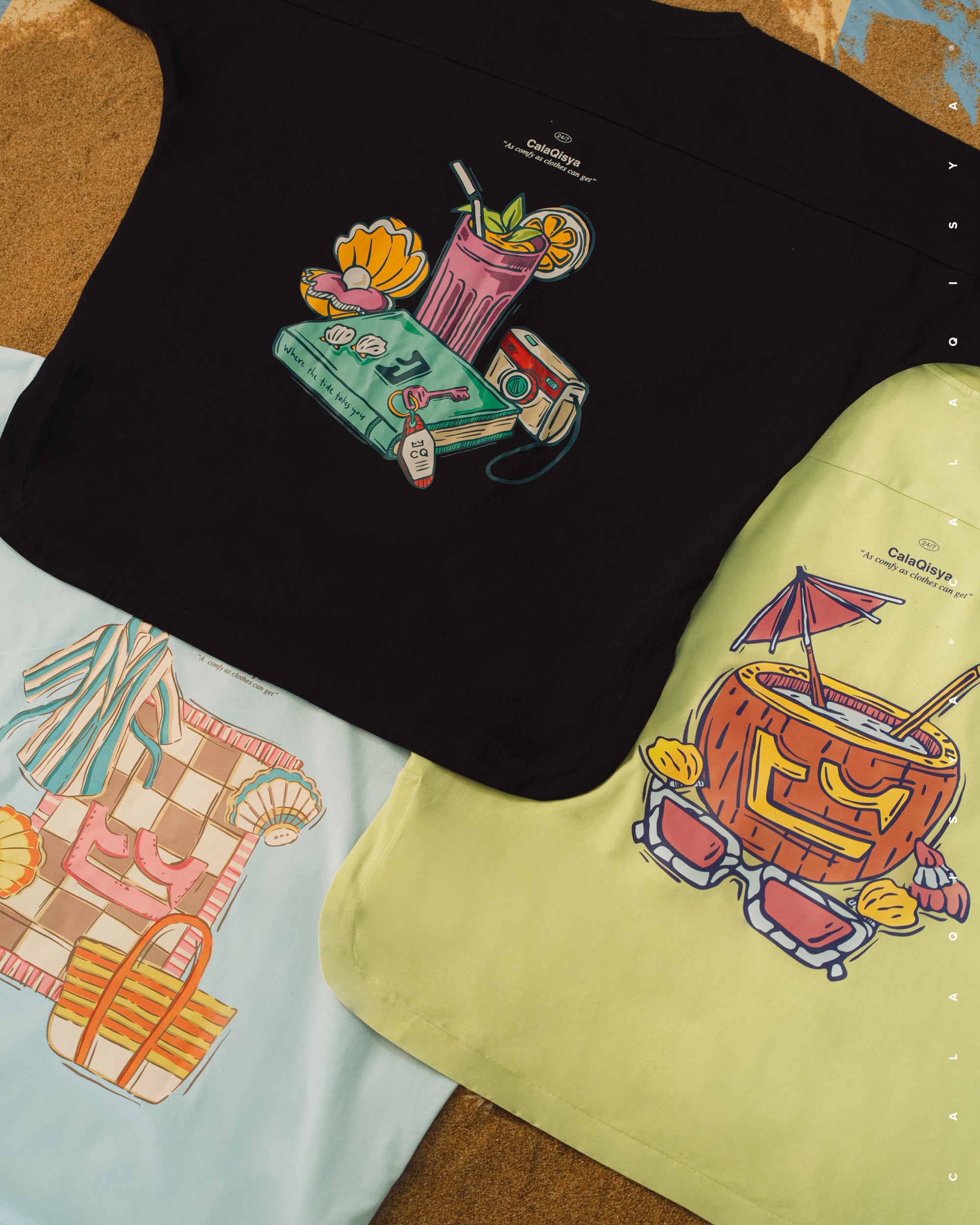 BAYU CLOUD SHIRT (PRINTED) IN GARDEN GLADE