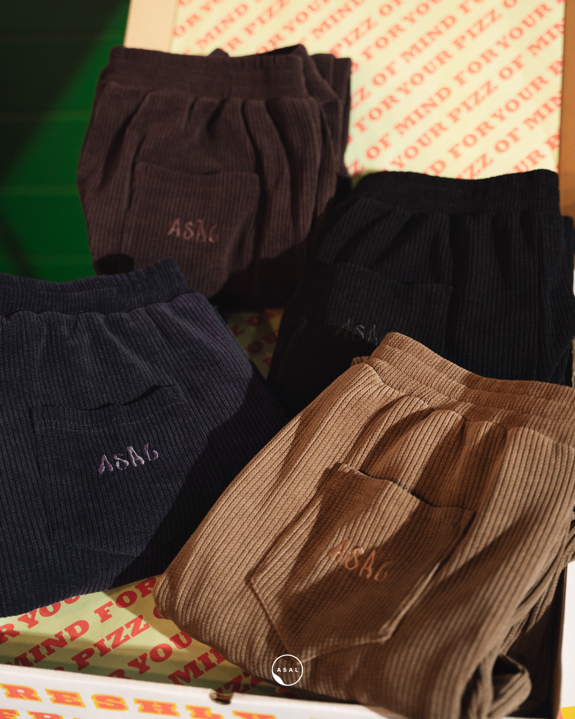 FUSILLI PANTS IN BLACK