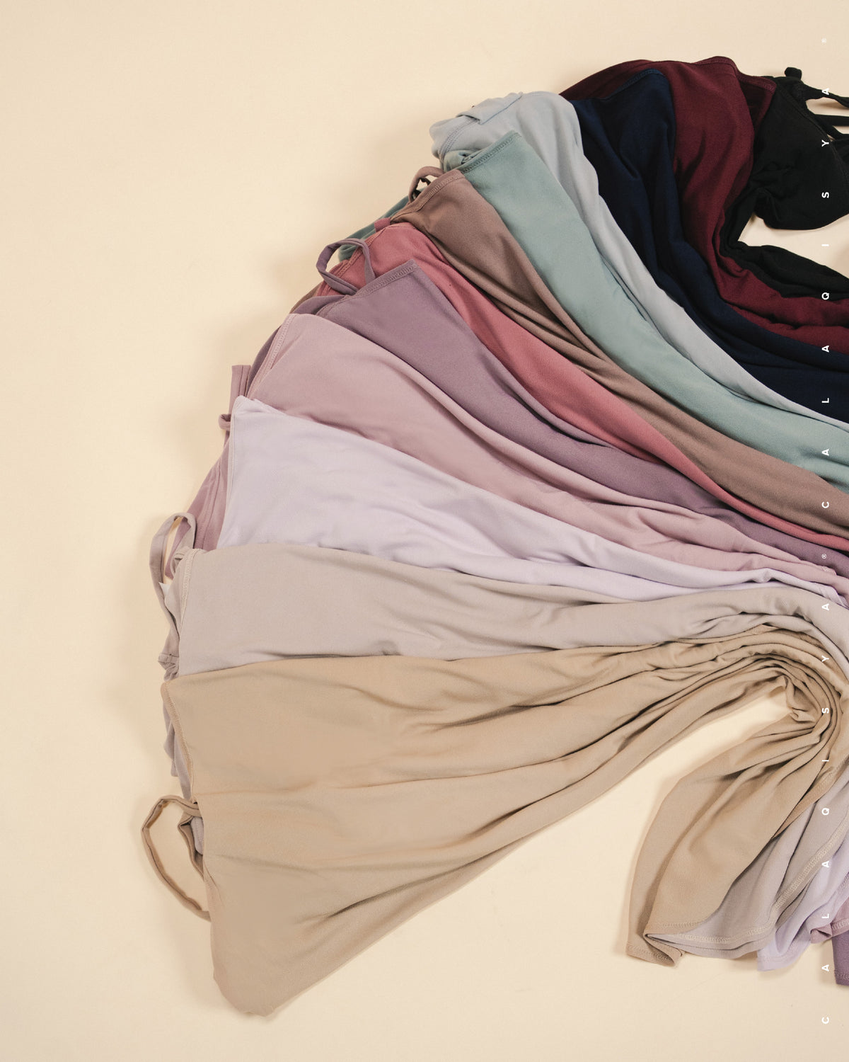 IRONLESS : SAFA TIE BACK UNDERCHIN (ODOURLESS) IN LARK