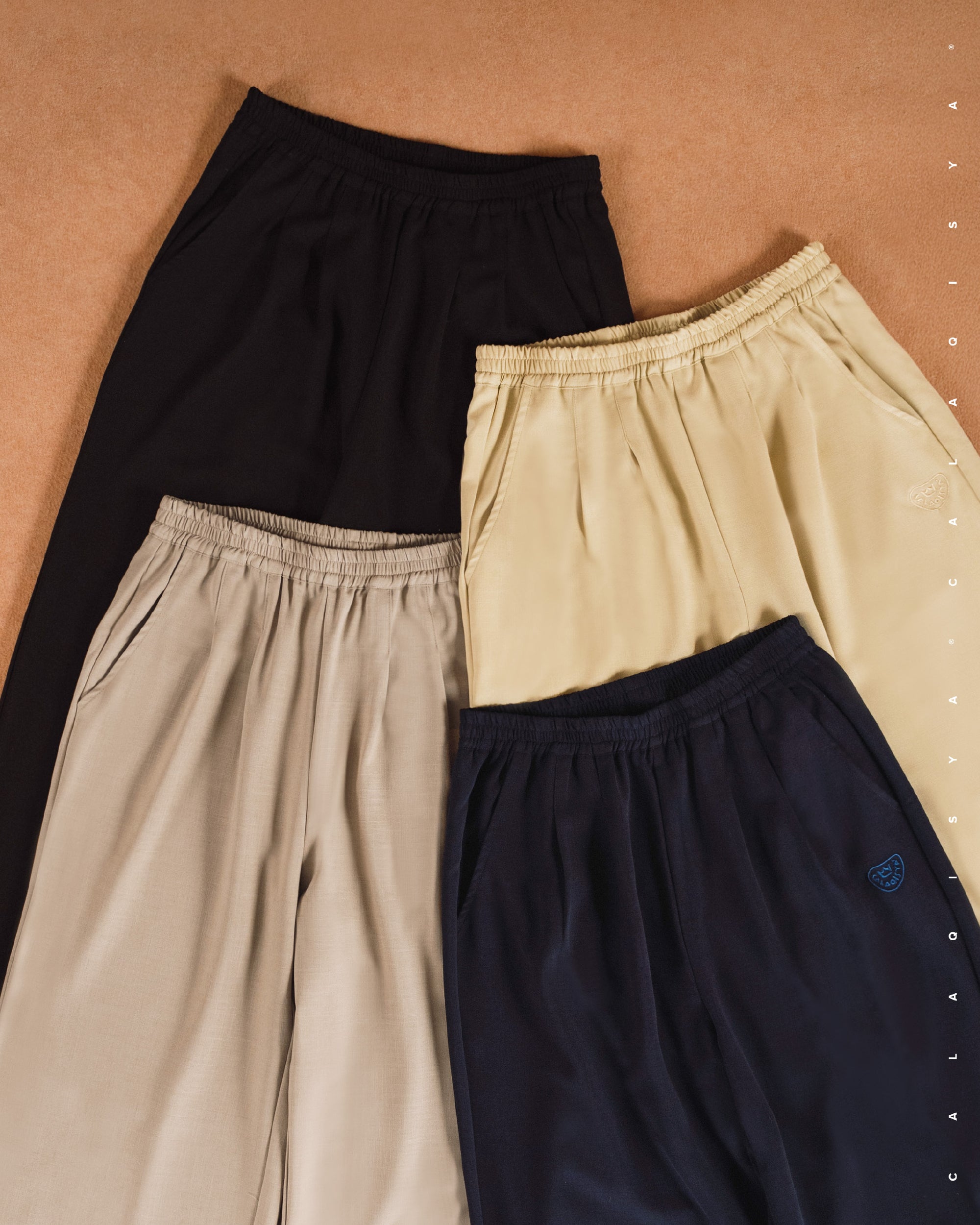 SENA STRAIGHT PANTS IN BARITONE BLUE