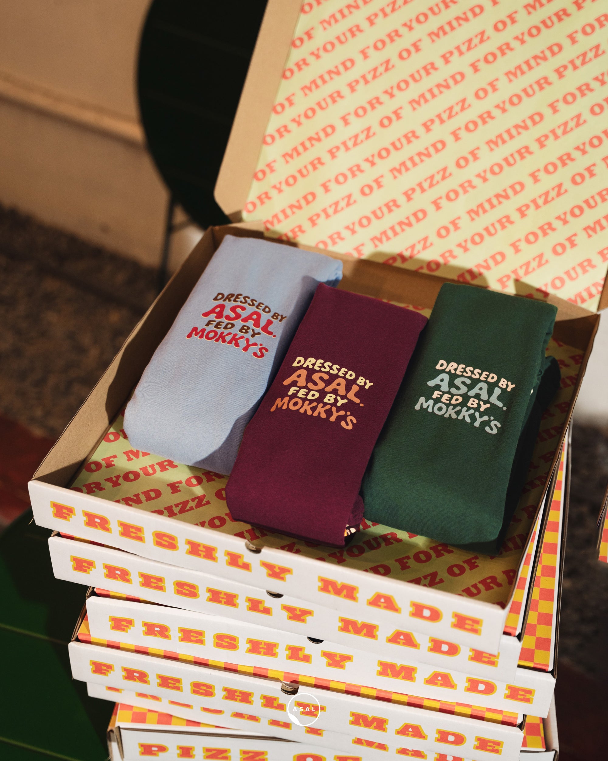 ASAL X MOKKY&#39;S LONG SLEEVE ALFREDO IN PEARL BLUE