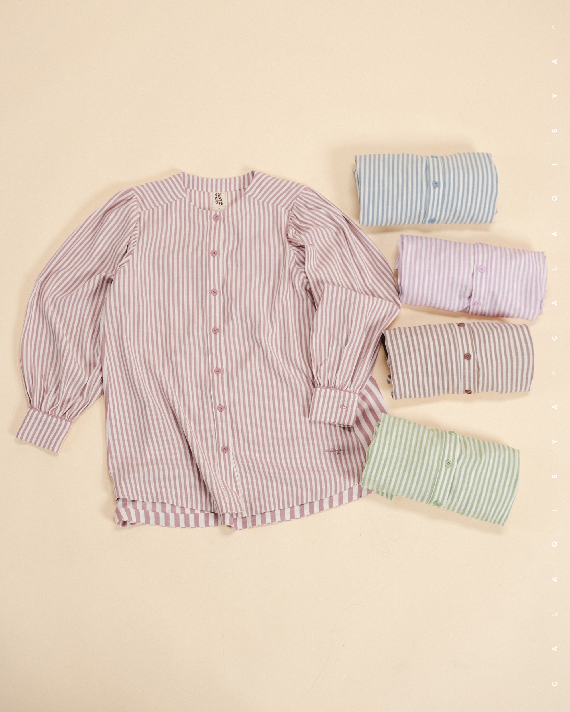 TILLY STRIPE TOP IN MOUNTAIN SPRING
