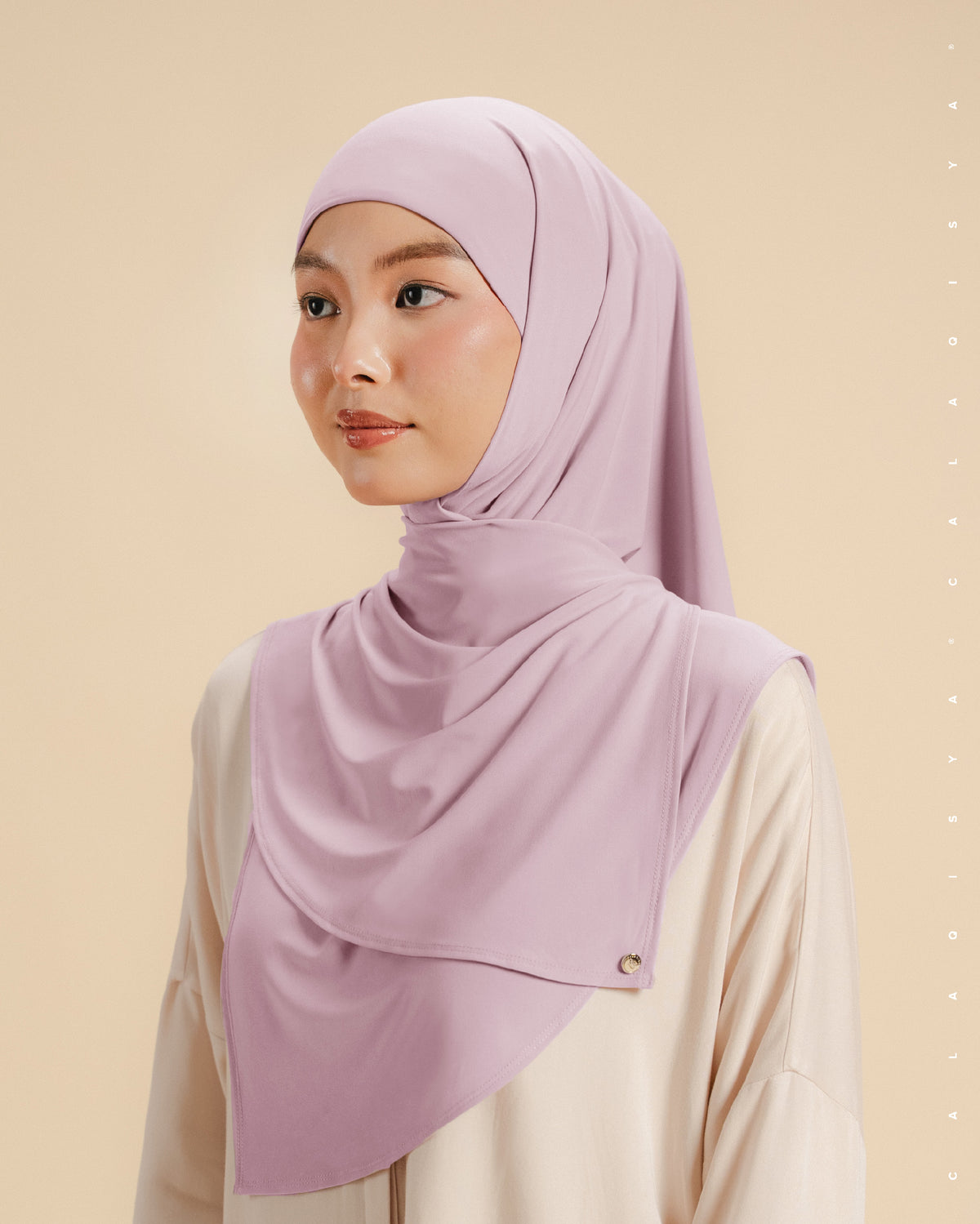 IRONLESS: NURA TIE BACK UNDERCHIN IN BALLERINA (ODOURLESS)