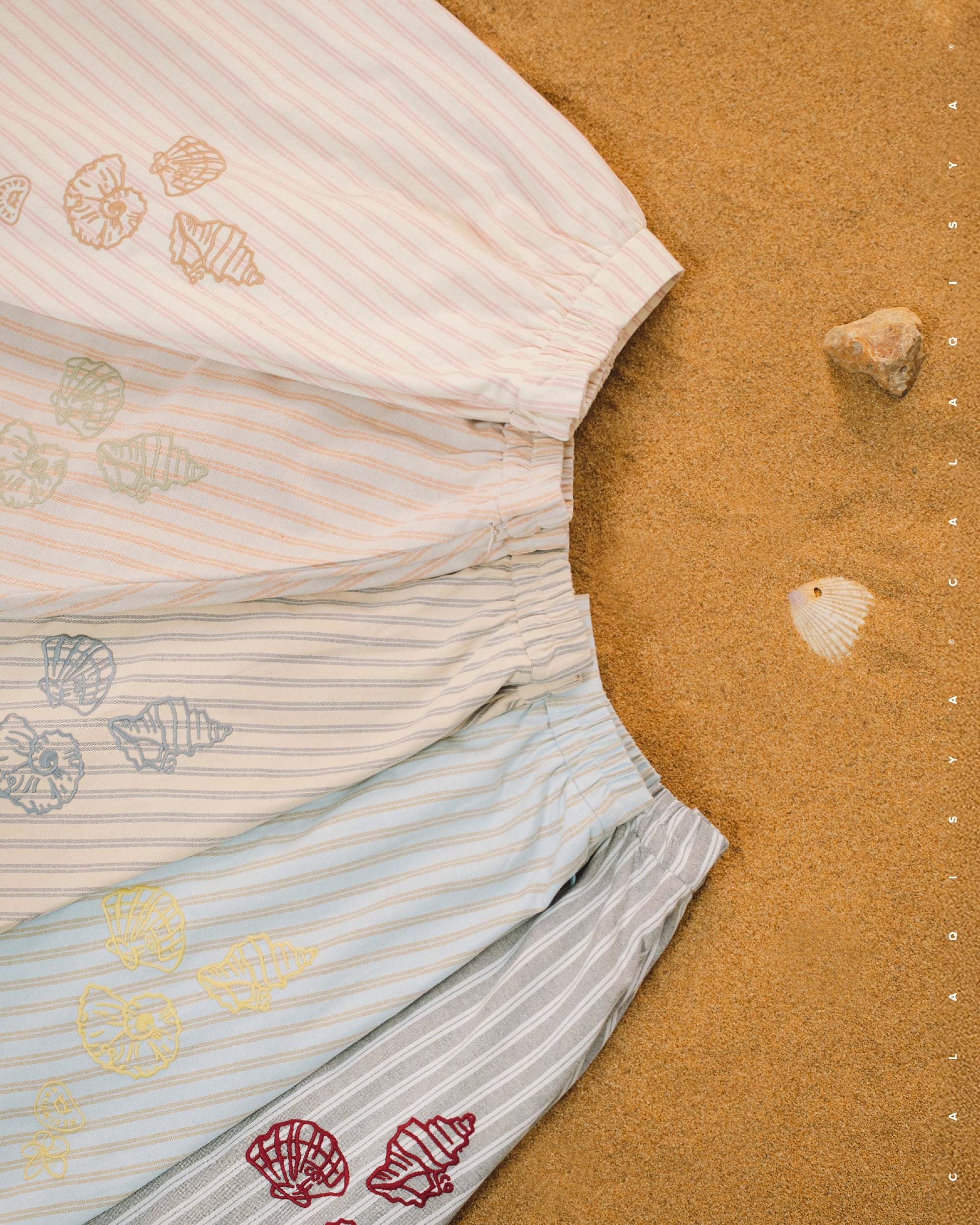 BAYU KAIL SKIRT IN SKYWRITING