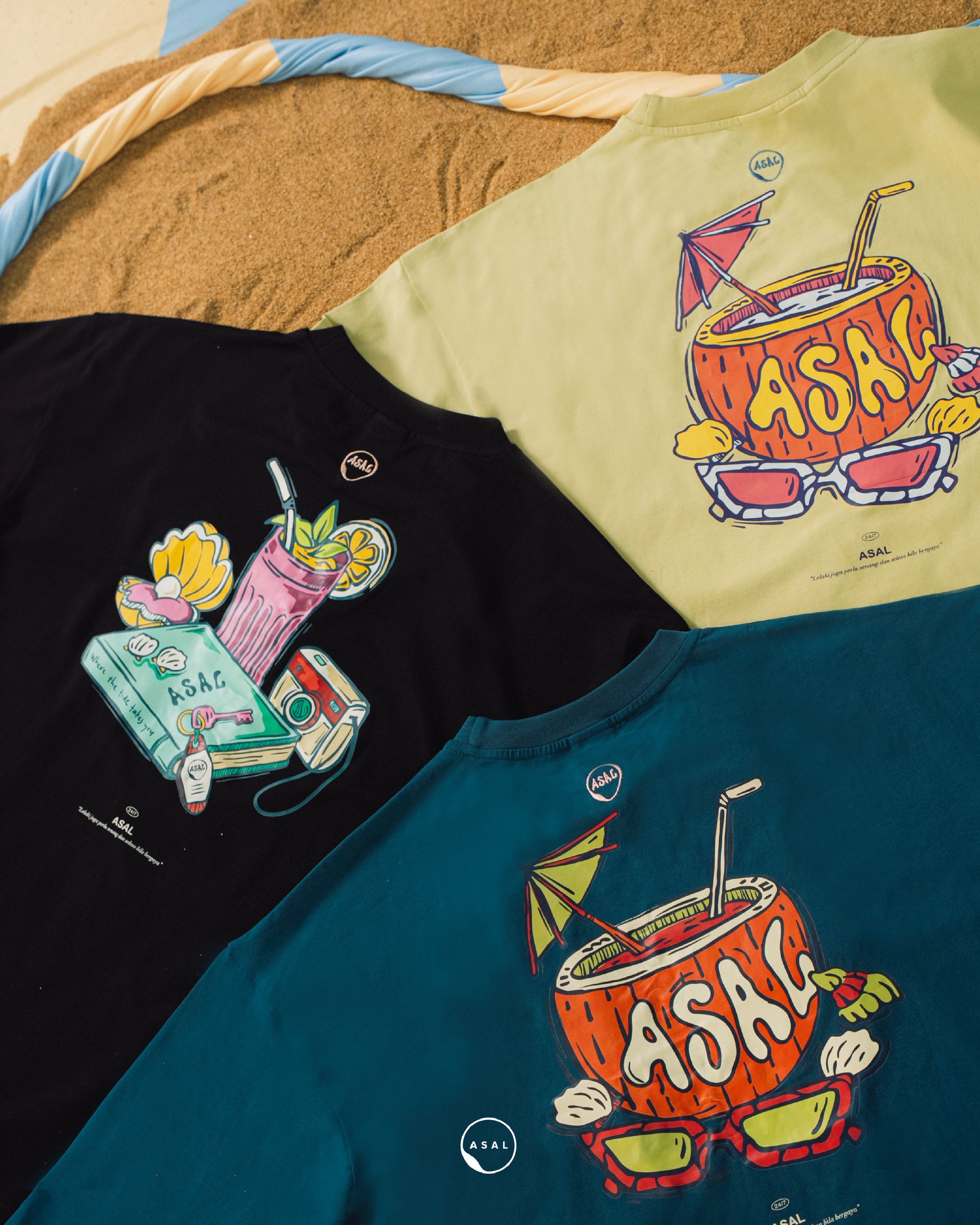 BAYU LEOS (PRINTED) IN BLACK