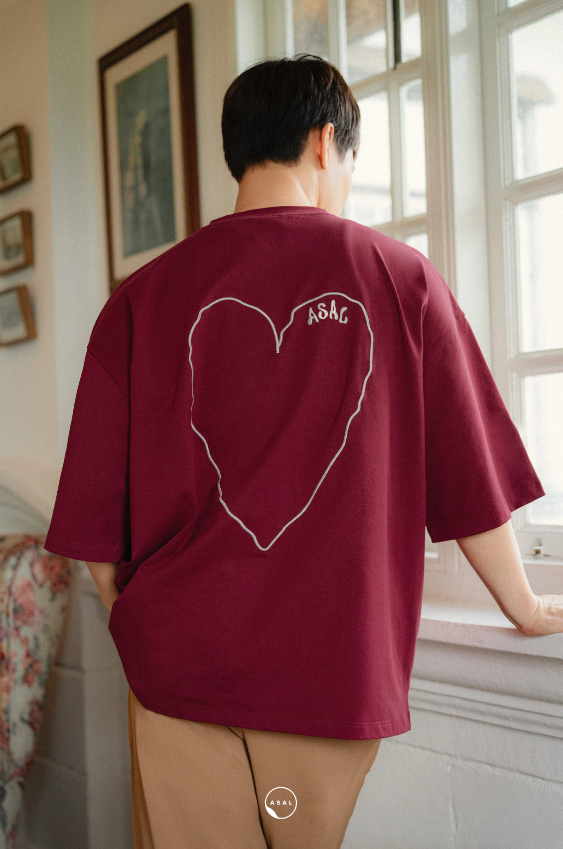 LOVE LETTERS : LEOS OVERSIZED T-SHIRT