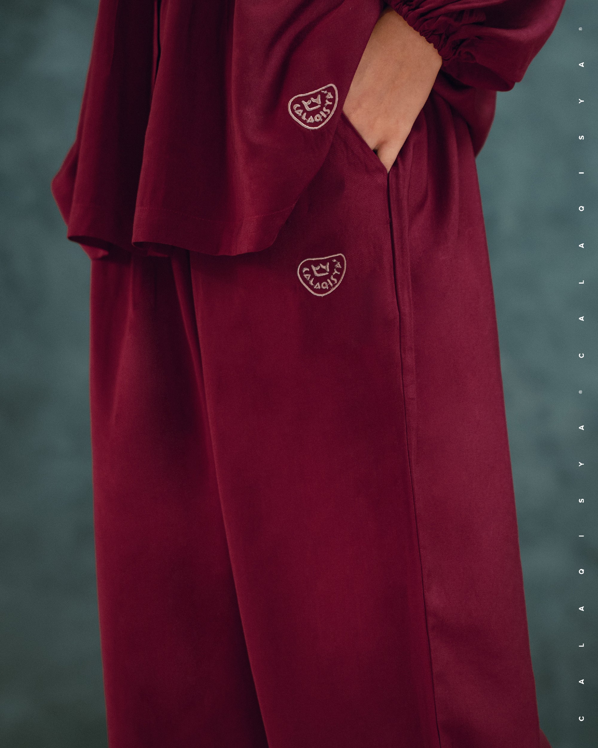 AKAAR PANTS IN BIKING RED