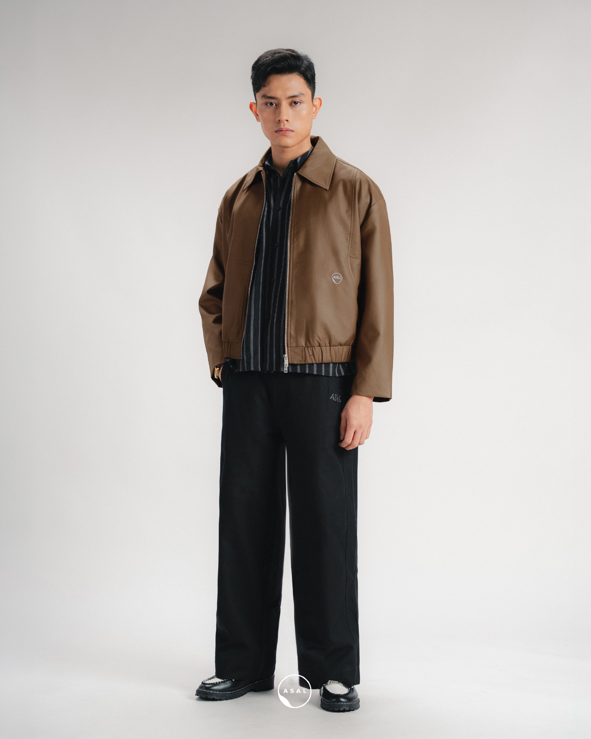 ASAL DIVISION JACKET IN BISTRE