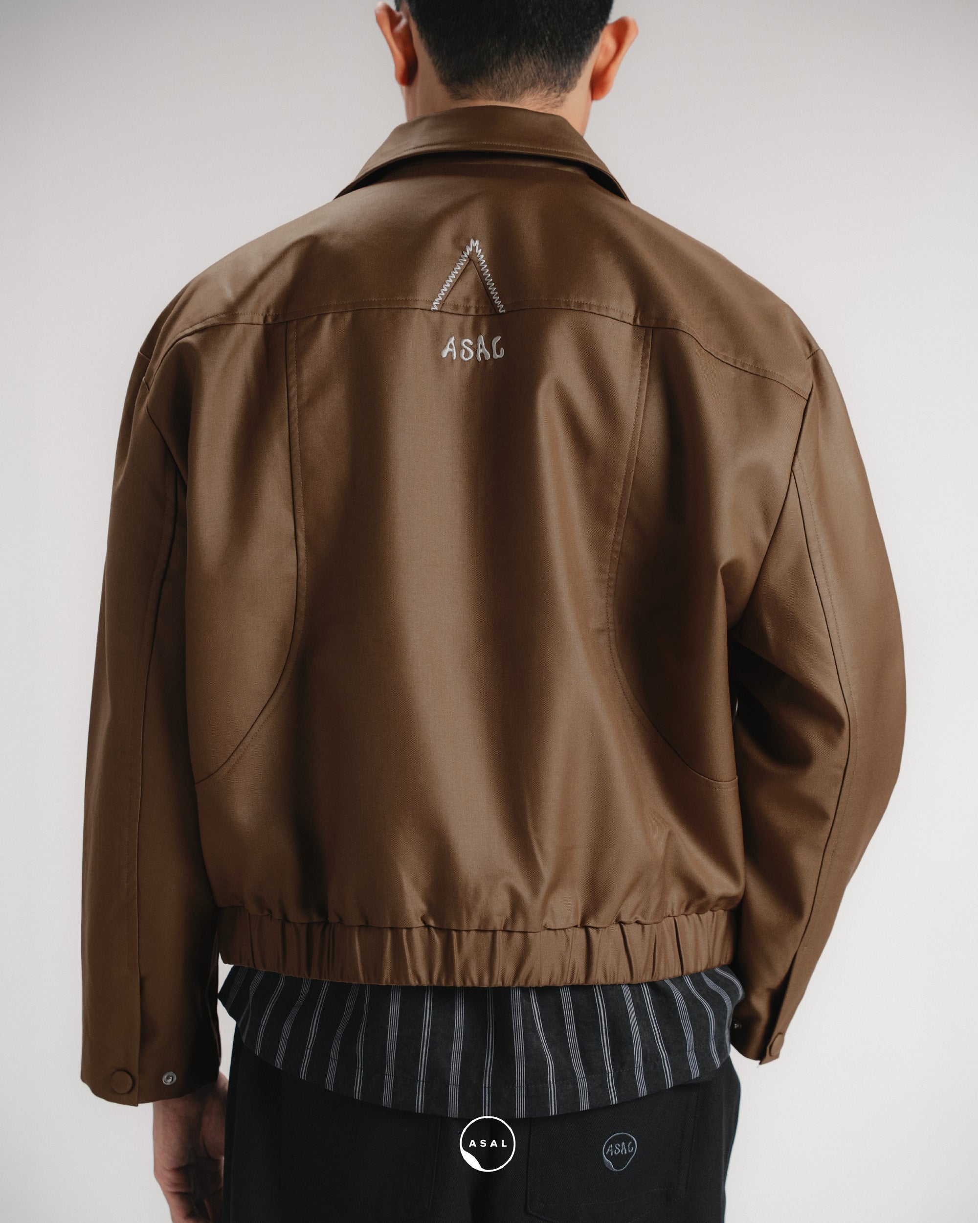 ASAL DIVISION JACKET IN BISTRE
