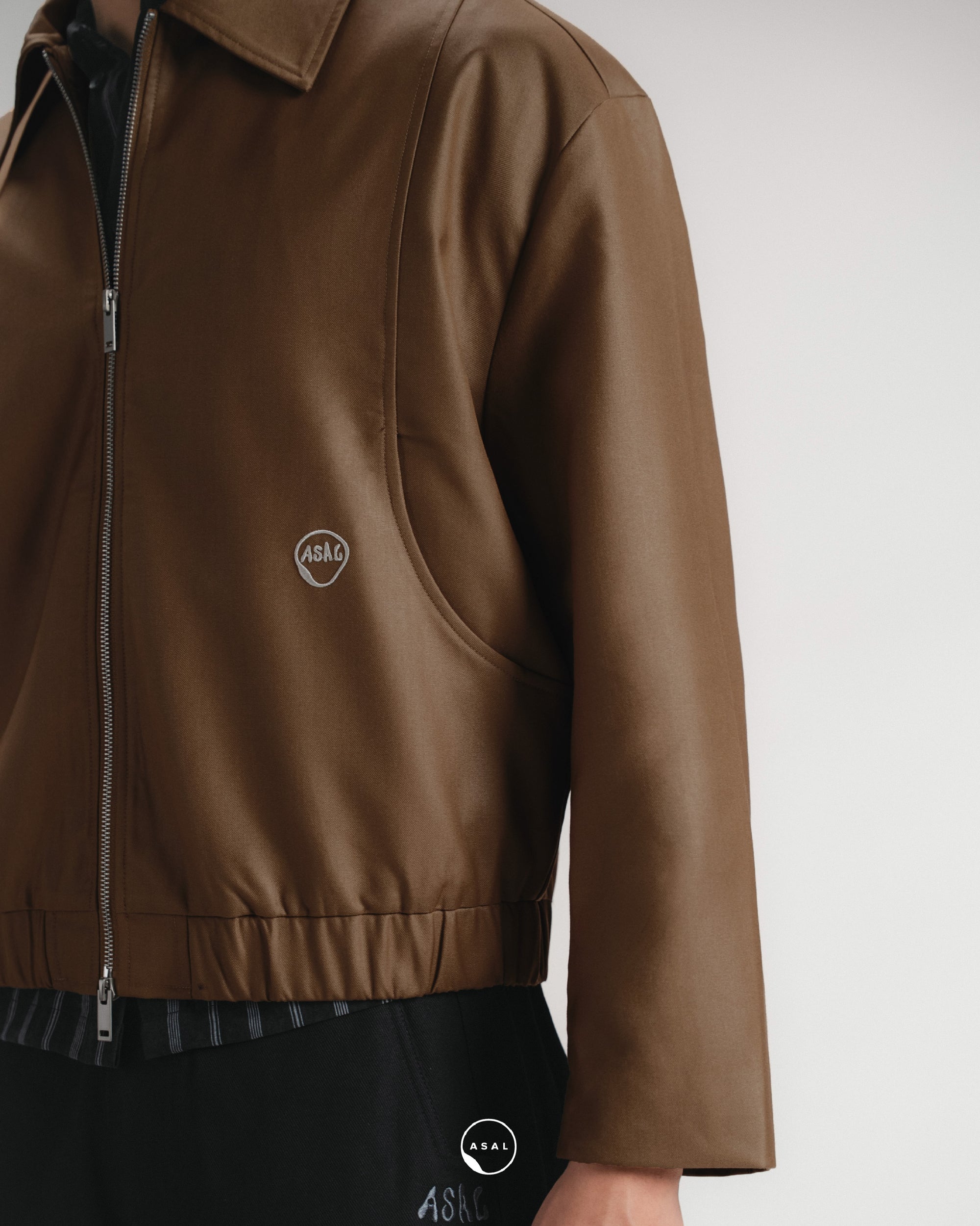 ASAL DIVISION JACKET IN BISTRE