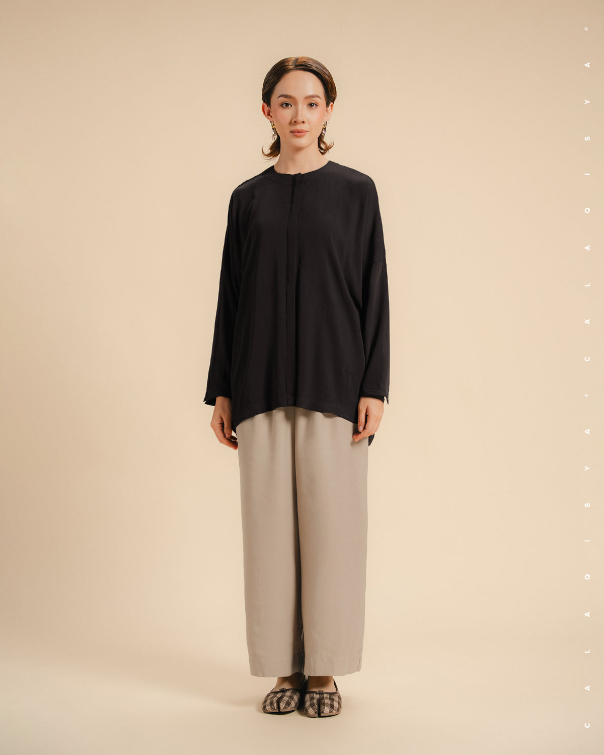 AIILY (100% VISCOSE) IN BLACK