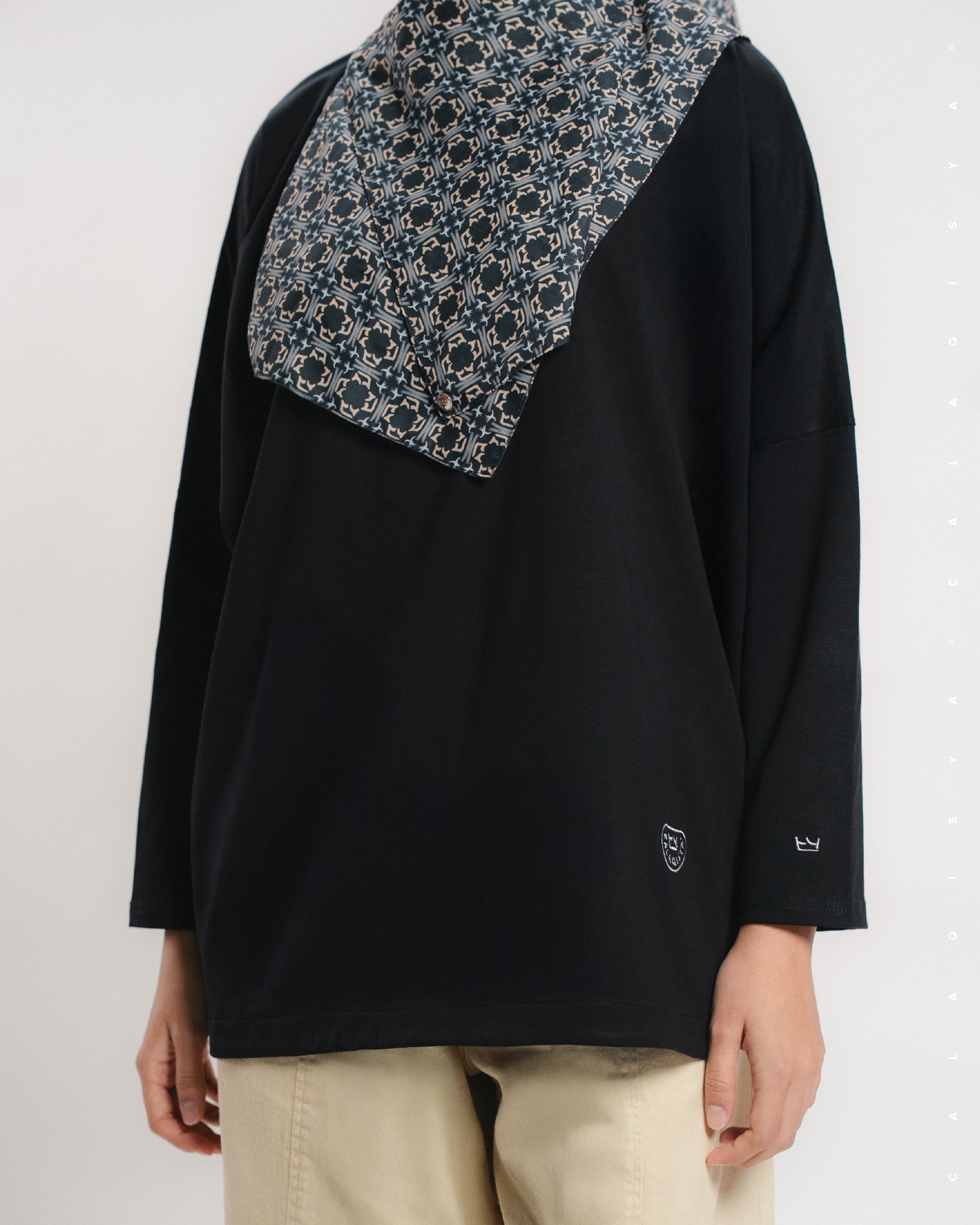 CLOUD SHIRT IN BLACK