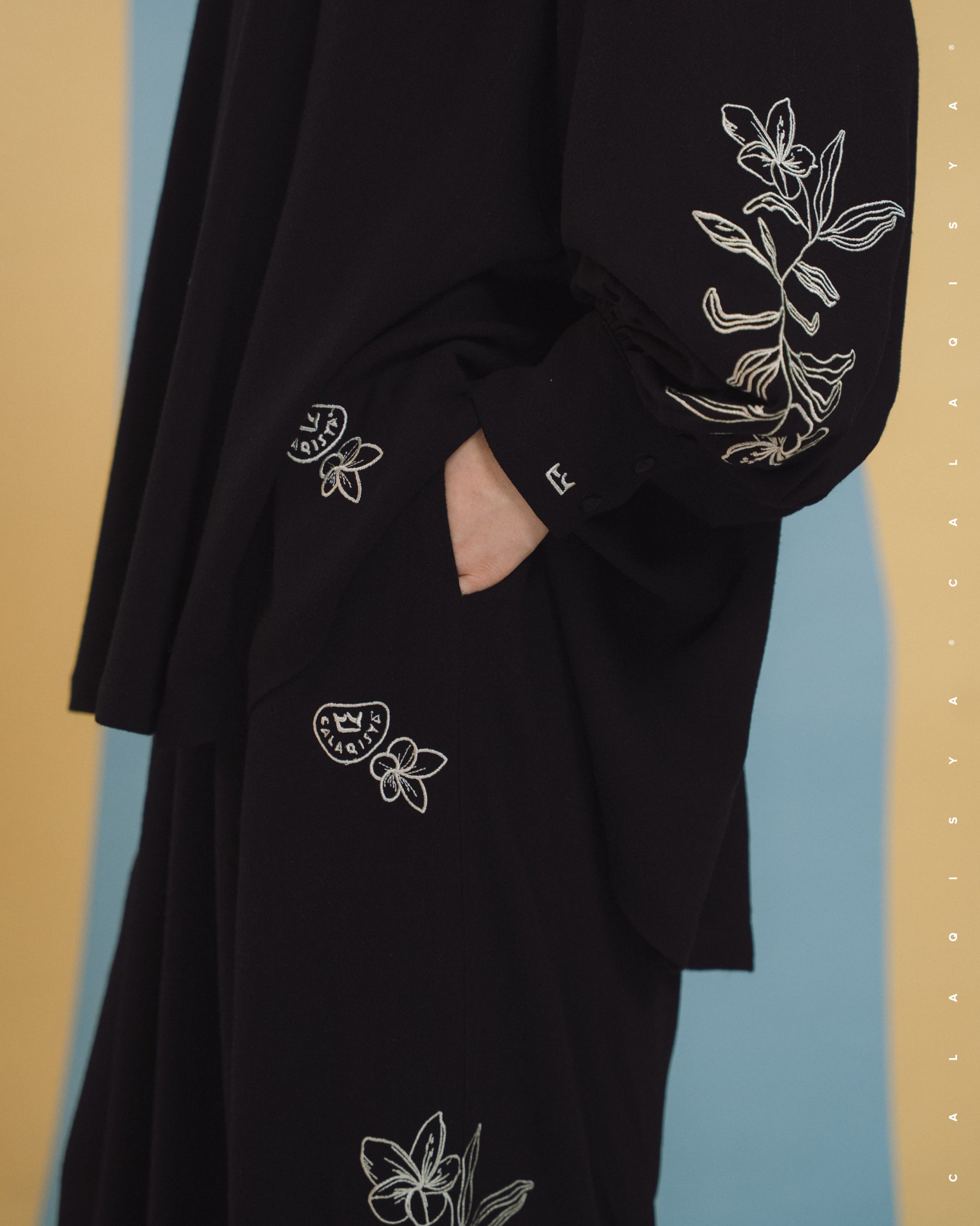 BAYU OMBAK PANTS IN BLACK