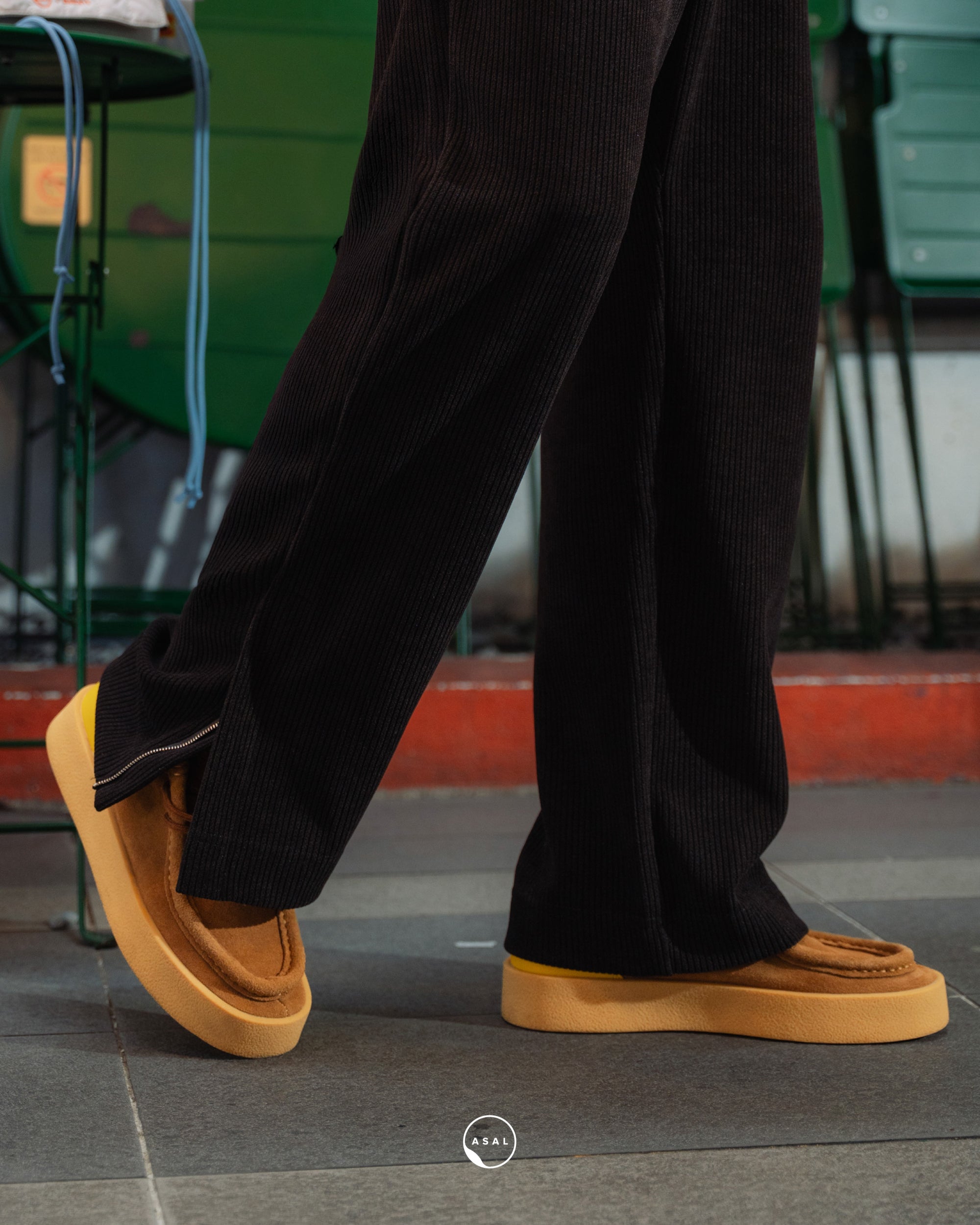 FUSILLI PANTS IN BLACK