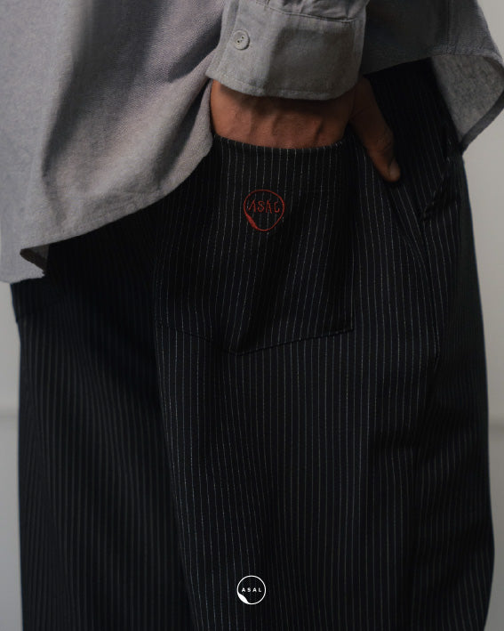 ASAL SHIFT PANTS IN BLACK