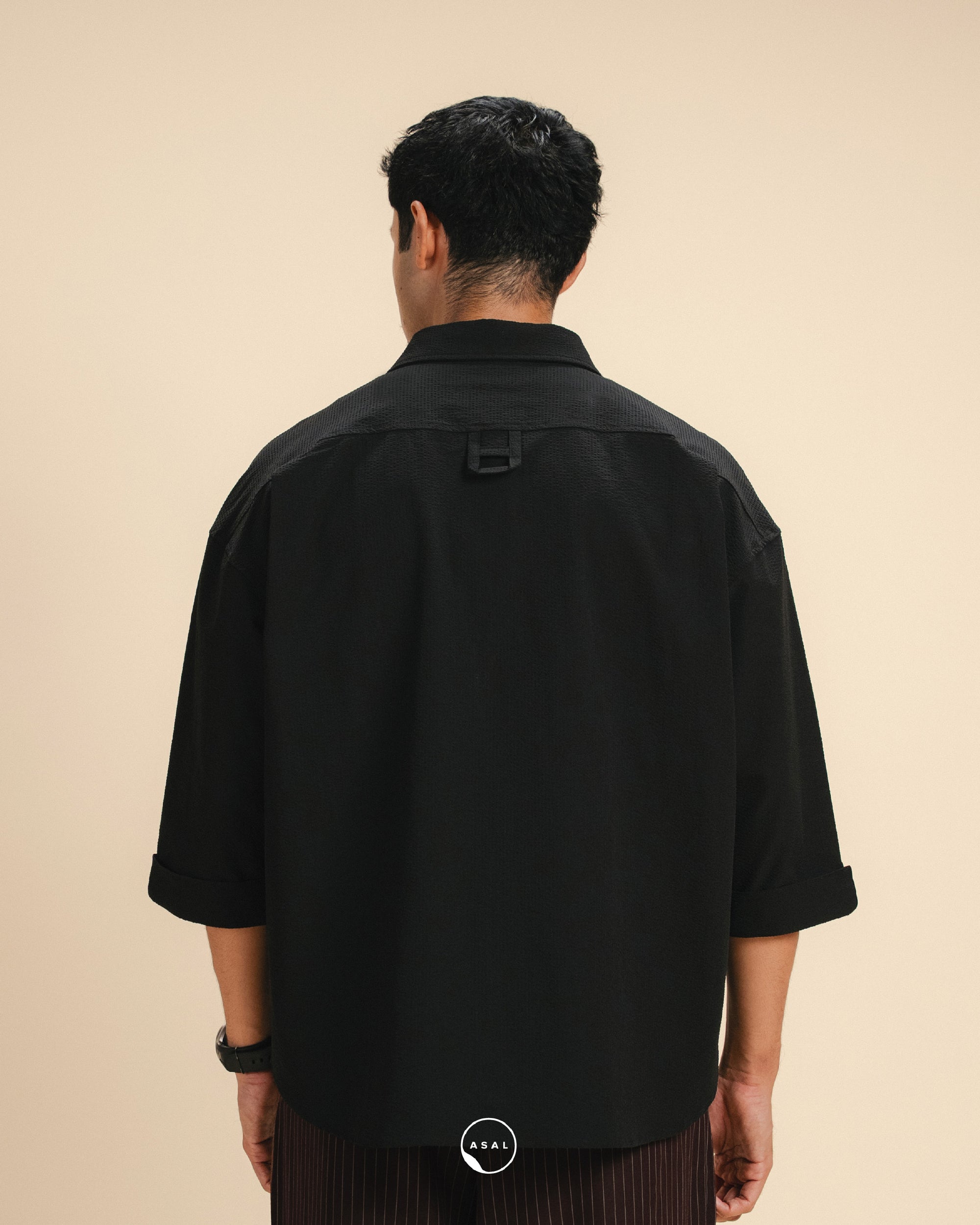 ASAL PRALINE SHIRT IN BLACK
