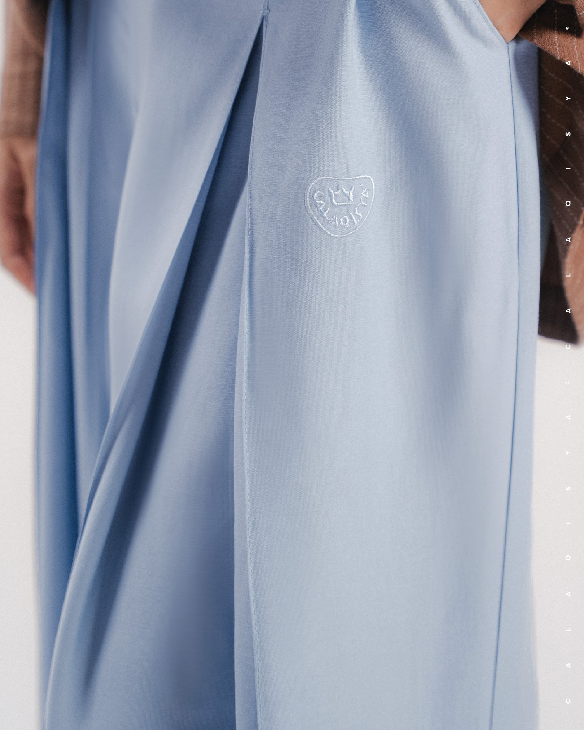 GROVE PANTS IN BLUE FINCH