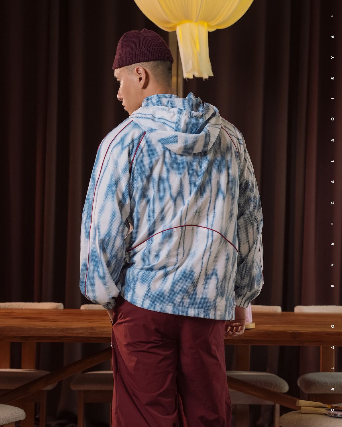 ASAL STORM WINDBREAKER IN BLUE INDIGO