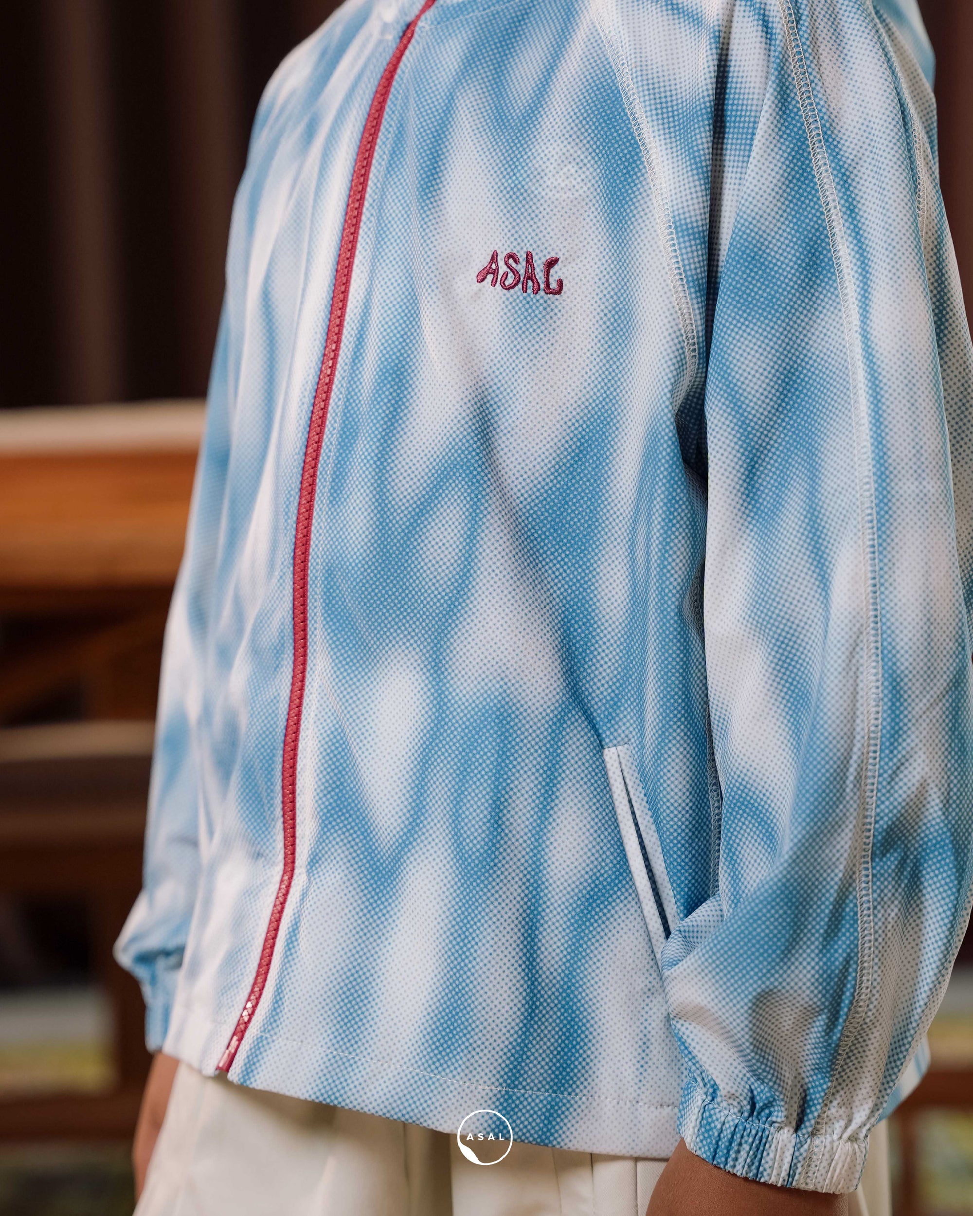 ASAL STORM WINDBREAKER KIDS IN BLUE INDIGO