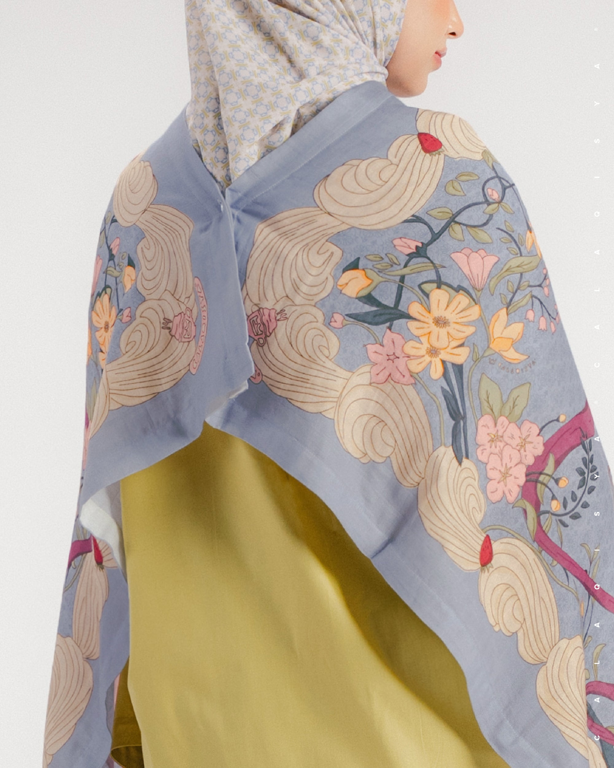 BONNIE SWADDLE CLASSIC MONOGRAM IN MOONLITE MAUVE