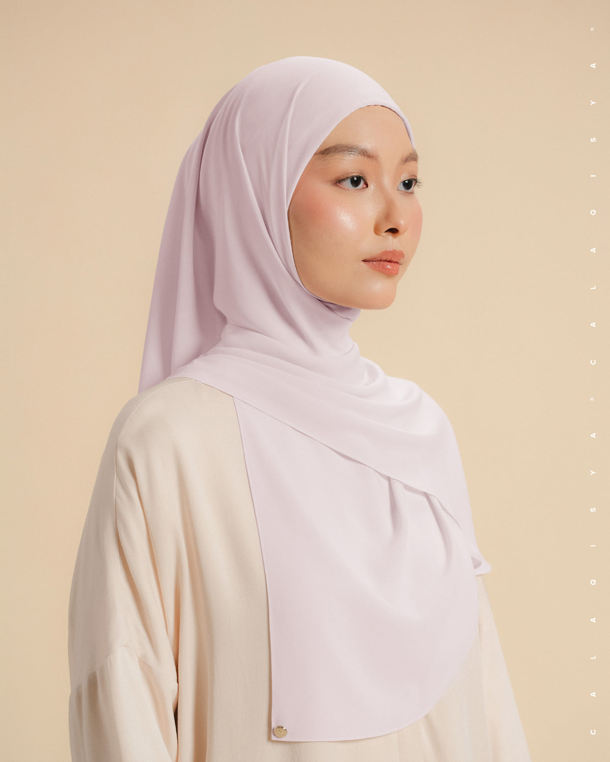 DANIAH FULL UNDERSCARF IN BRIDAL BLUSH