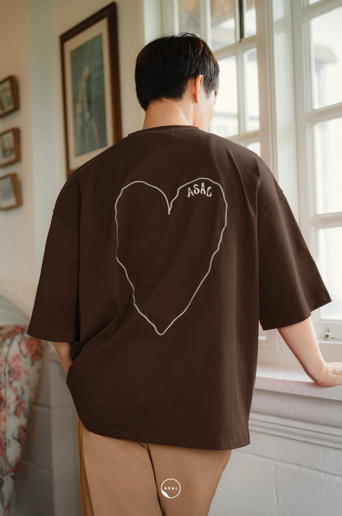 LOVE LETTERS : LEOS OVERSIZED T-SHIRT