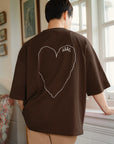 LOVE LETTERS : LEOS OVERSIZED T-SHIRT